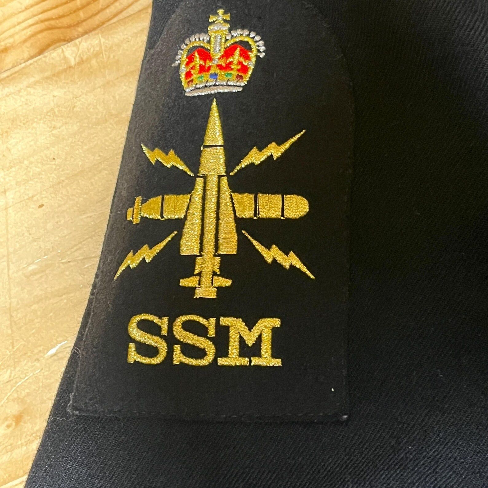 Other Vintage Royal Navy Blazer Submarine Insignia Size 40R - 5 Thumbnail