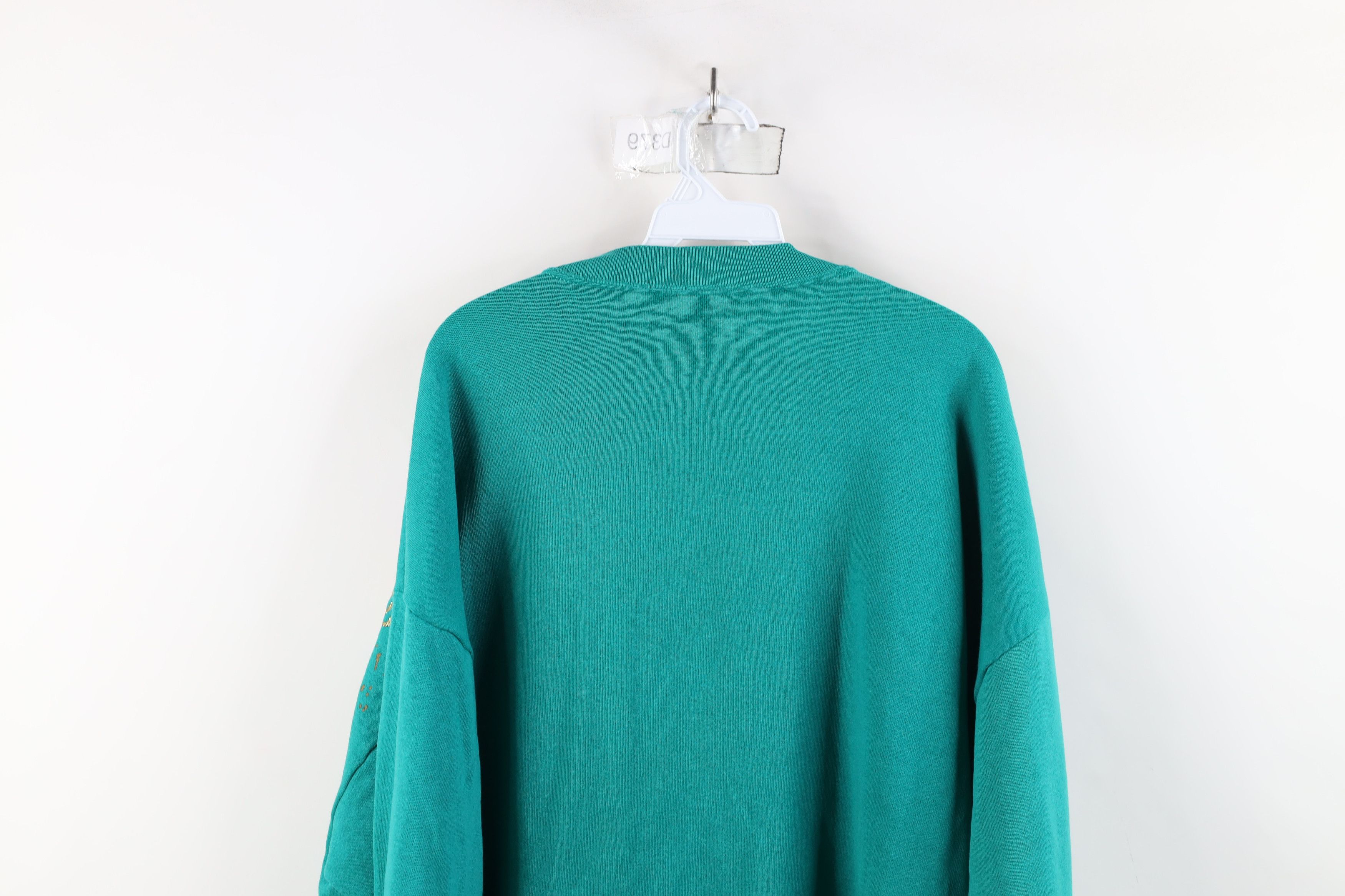 Vintage Deadstock Vintage 90s Streetwear Geometric Sweatshirt USA Size ONE SIZE - 11 Thumbnail