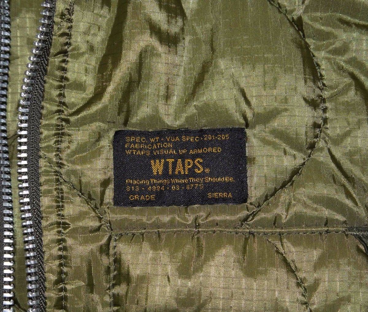 Wtaps WTAPS Creeper Vest Nylon Ripstop - Black Size US S / EU 44-46 / 1 - 7 Thumbnail
