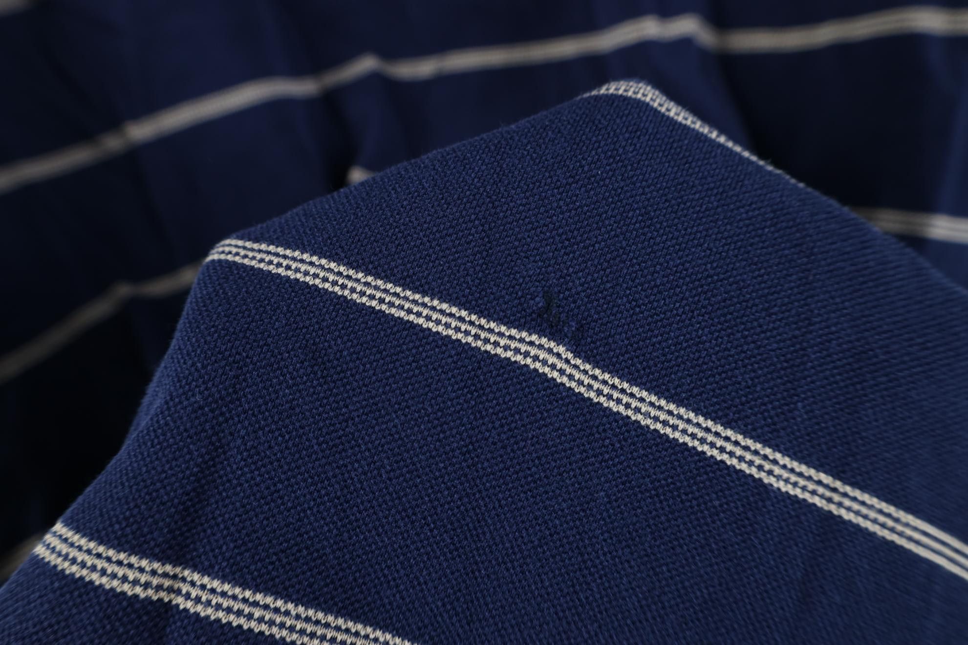 Polo Ralph Lauren Vintage Polo Golf Ralph Lauren Striped Knit Polo Shirt Blue Size US XL / EU 56 / 4 - 9 Thumbnail