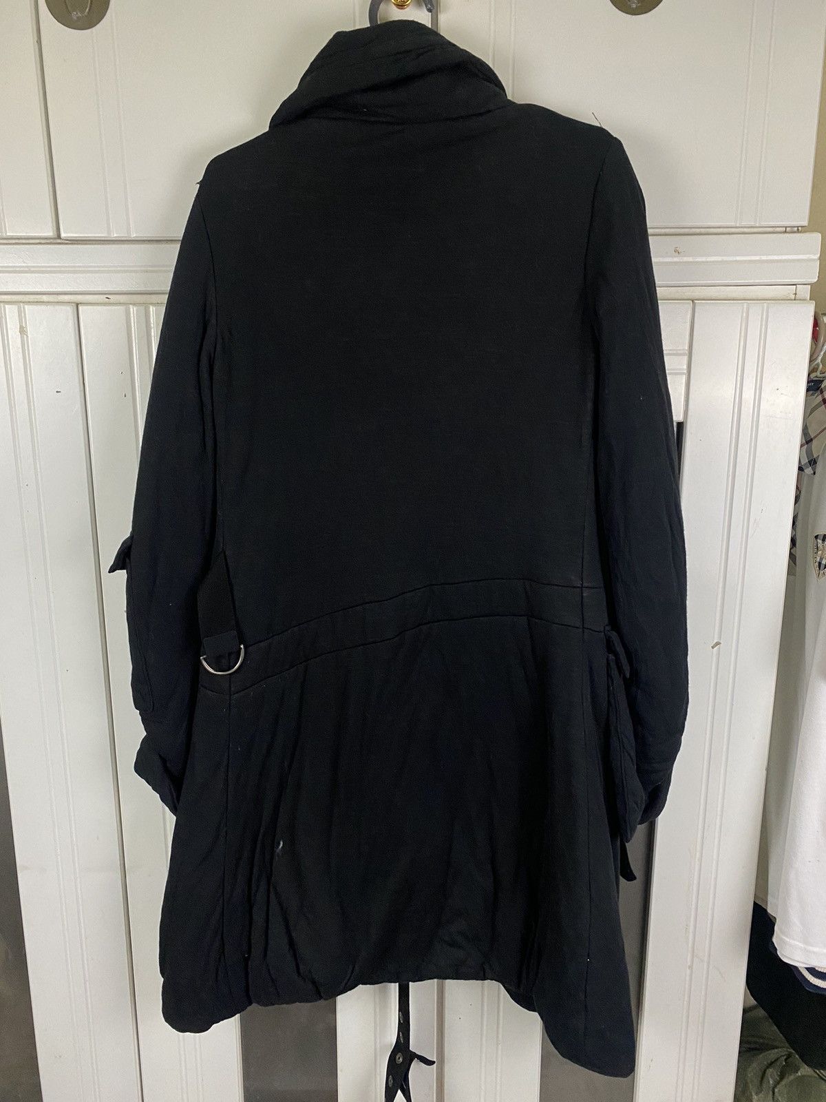 Japanese Brand Patrizia Pepe Long Jacket Size US L / EU 52-54 / 3 - 2 Thumbnail