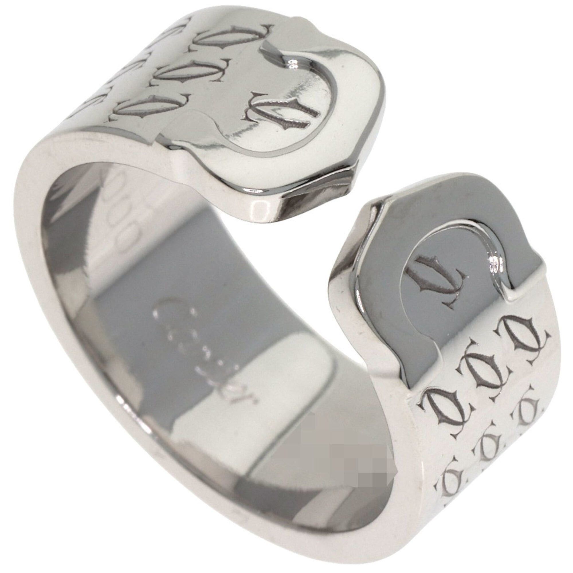 Cartier Cartier 2C 2000 Christmas Limited Edition #51 Ring 18K White Gold Women's CARTIER Size ONE SIZE - 1 Thumbnail