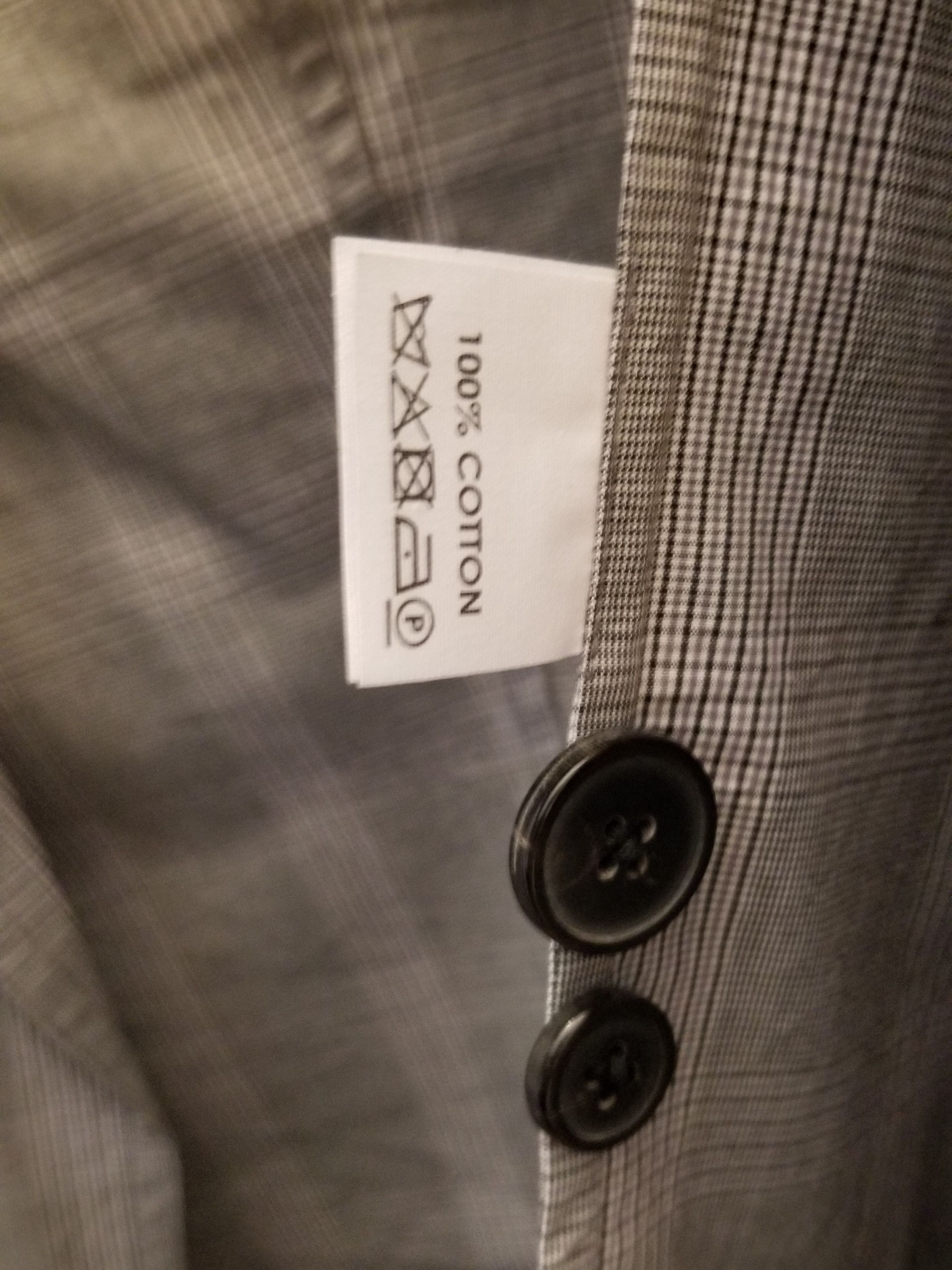Dries Van Noten Dries Van Noten Gray Check Blazer Size 38R - 5 Thumbnail