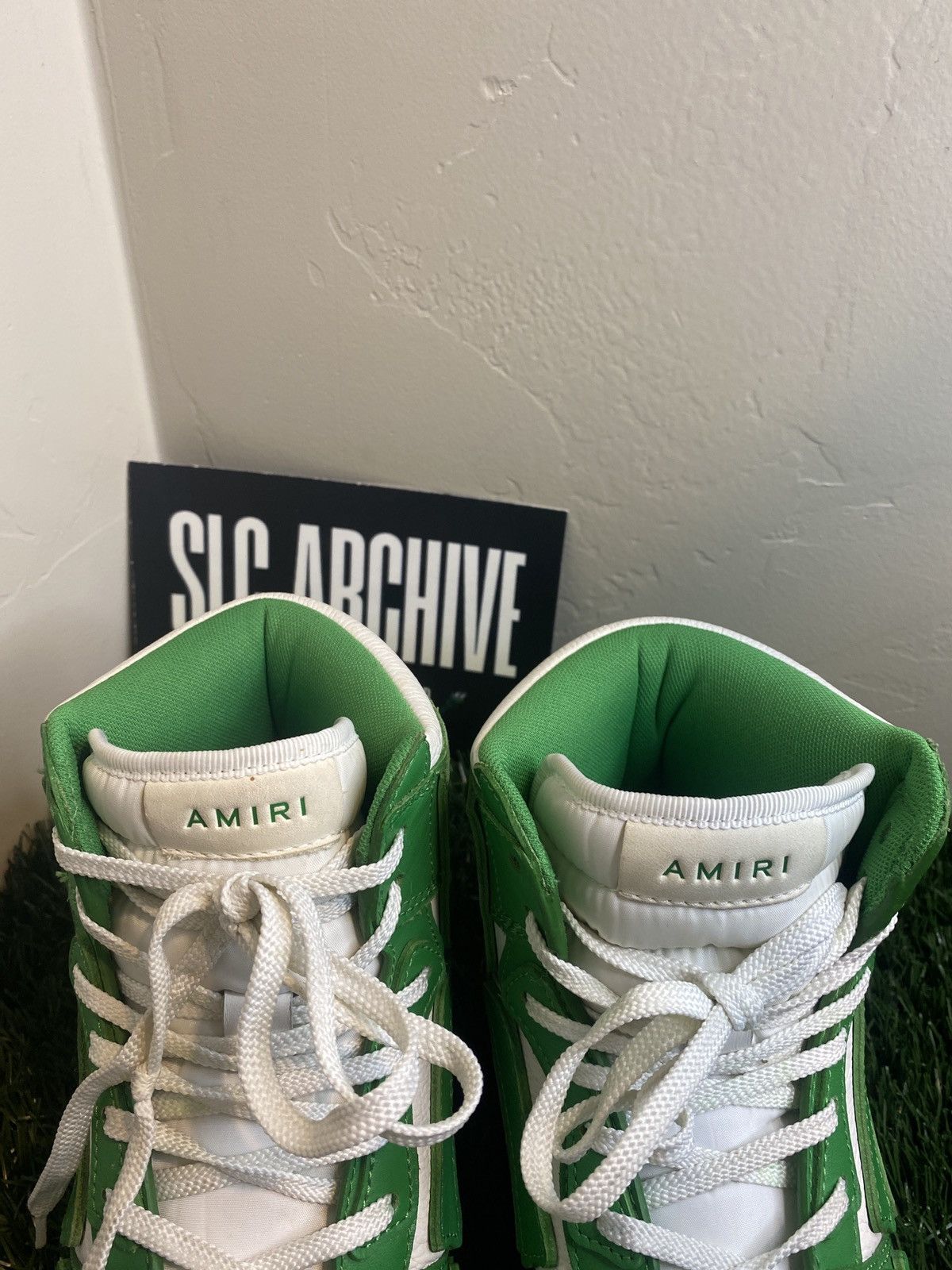 Amiri Men's Skel-Top High “Green” Size US 10 / EU 43 - 12 Thumbnail