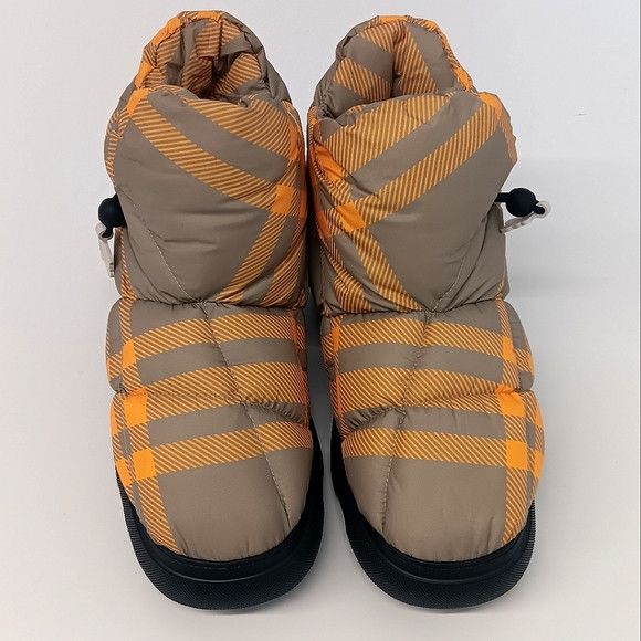 Burberry Burberry Men's Yellow Check Pillow Boots - EU44/US11 Size US 11 / EU 44 - 4 Thumbnail