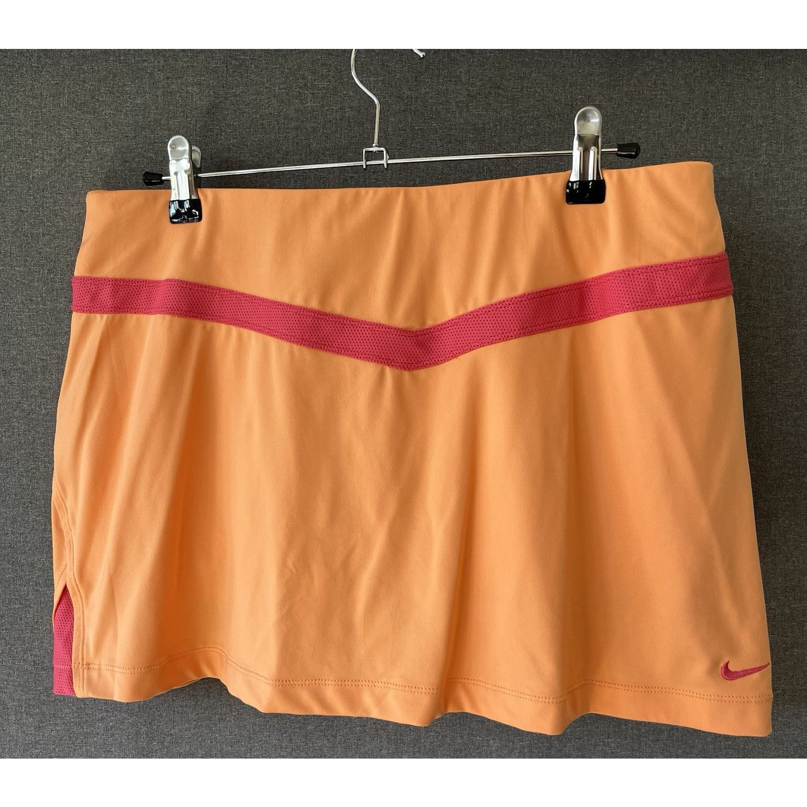 Nike Nike Dri Fit Skirt Skort Women’s Pink Peach Large Size 34" / US 12 / IT 48 - 1 Thumbnail