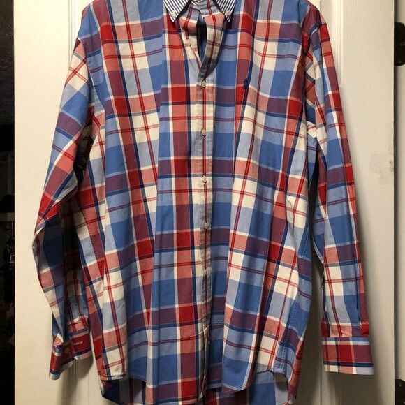 Polo Ralph Lauren VTG polo Ralph Lauren men's 100%cotton casual shirt size: L Size US L / EU 52-54 / 3 - 4 Thumbnail