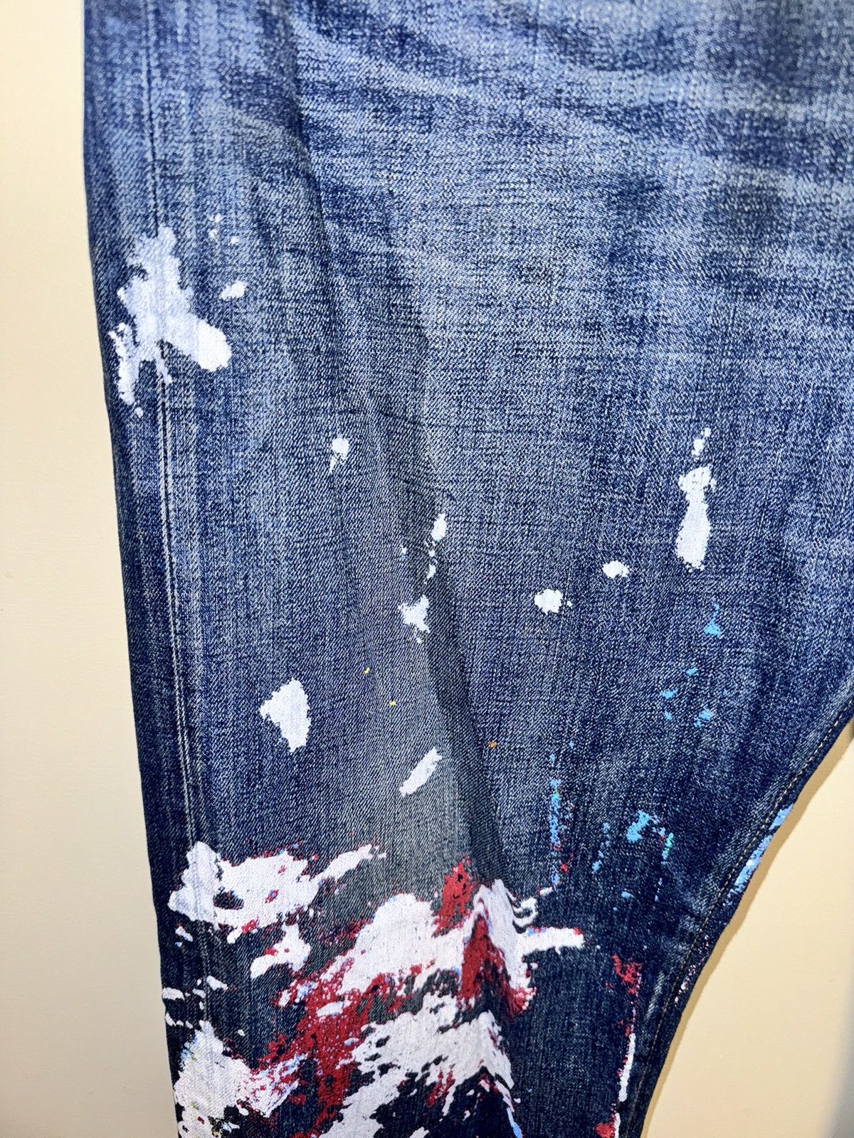 Comme des Garcons × Junya Watanabe × Levi's Levis x Junya Watanabe CDG Man SS17 Paint Splatter Denim Size US 38 / EU 54 - 12 Thumbnail