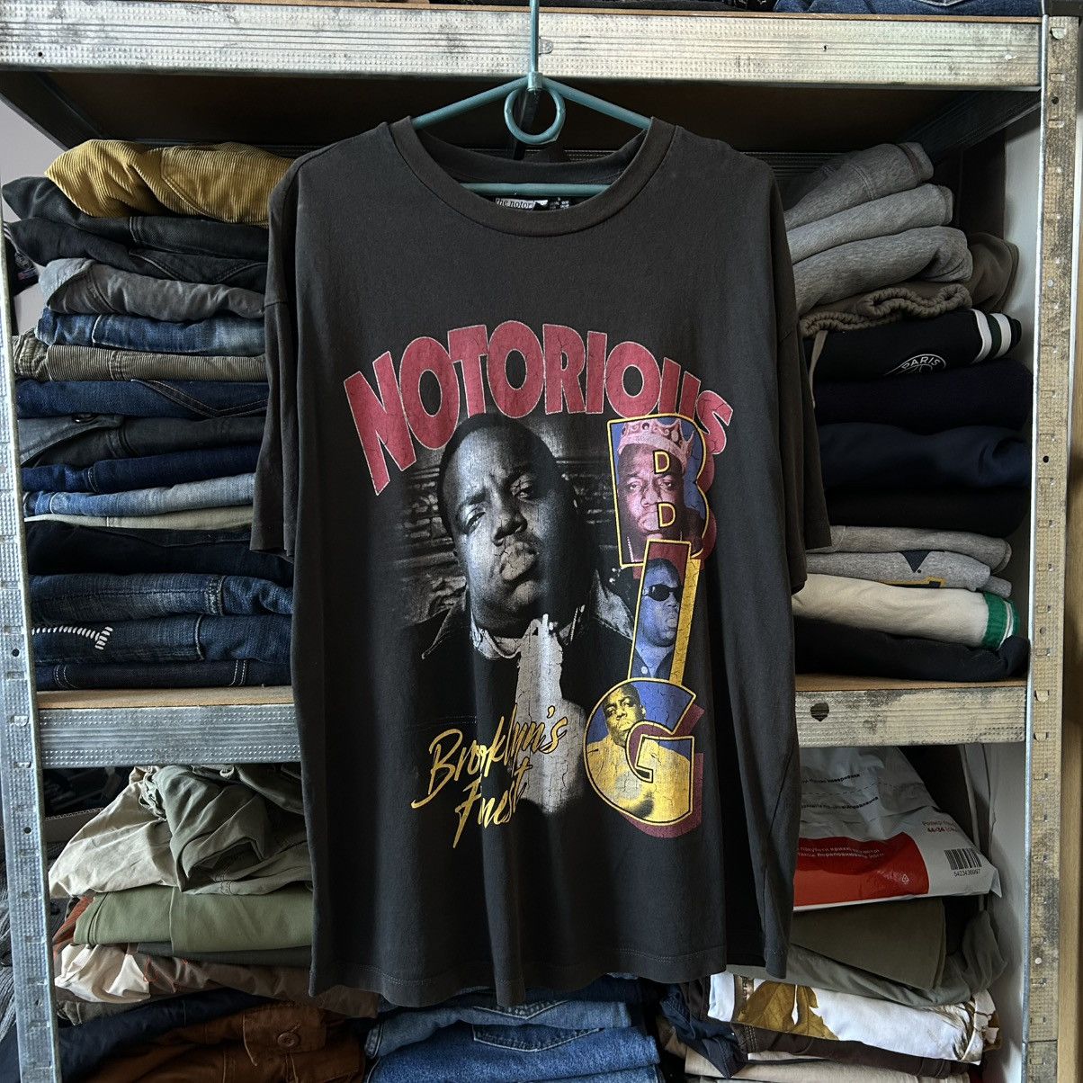 Rap Tees Vintage Notorious Big Rap Bih Graphic Logo 2000’s tee size S Size US S / EU 44-46 / 1 - 1 Thumbnail