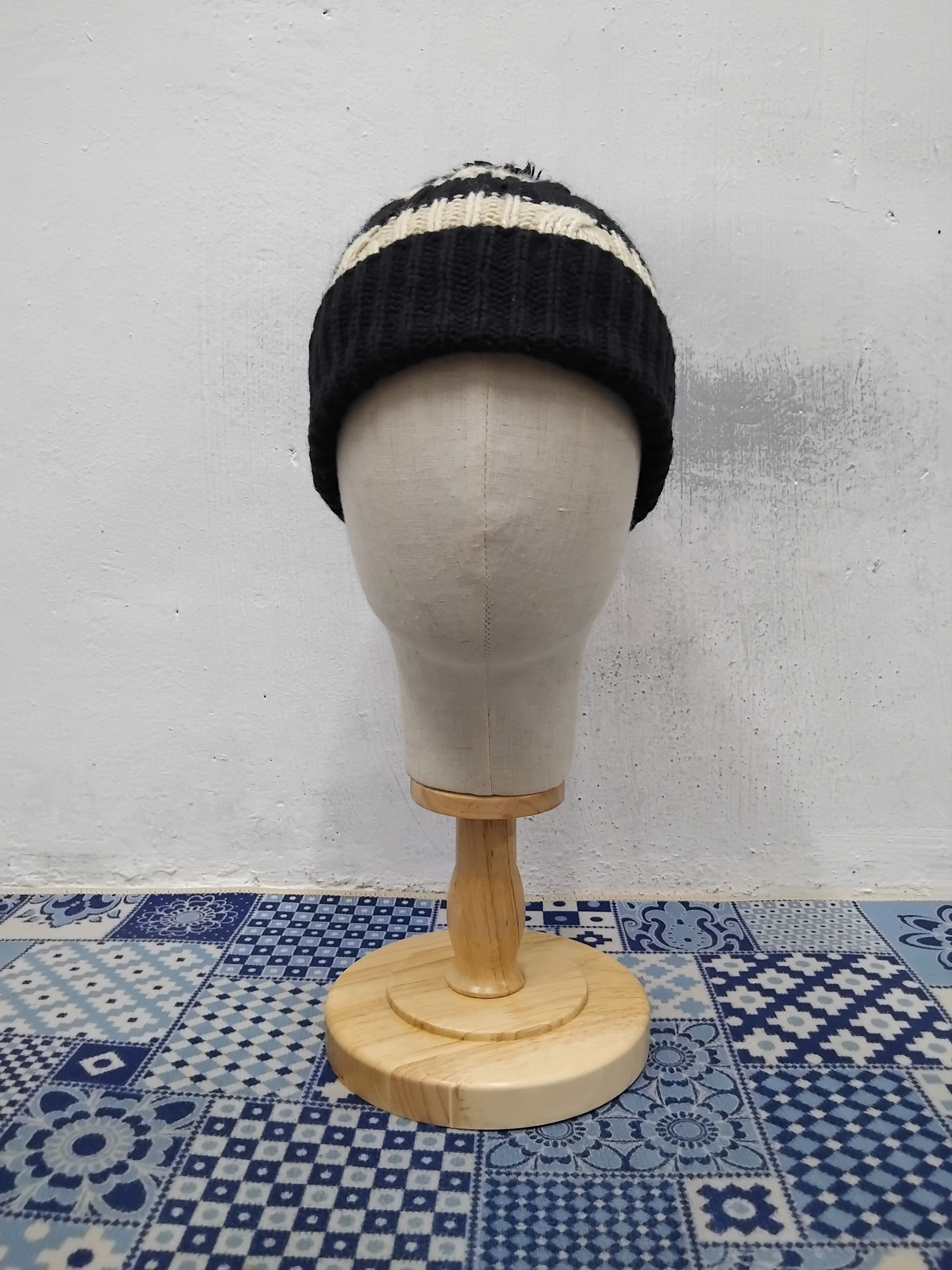 Japanese Brand 💥Any Fam stripe beanie hat Size ONE SIZE - 4 Thumbnail