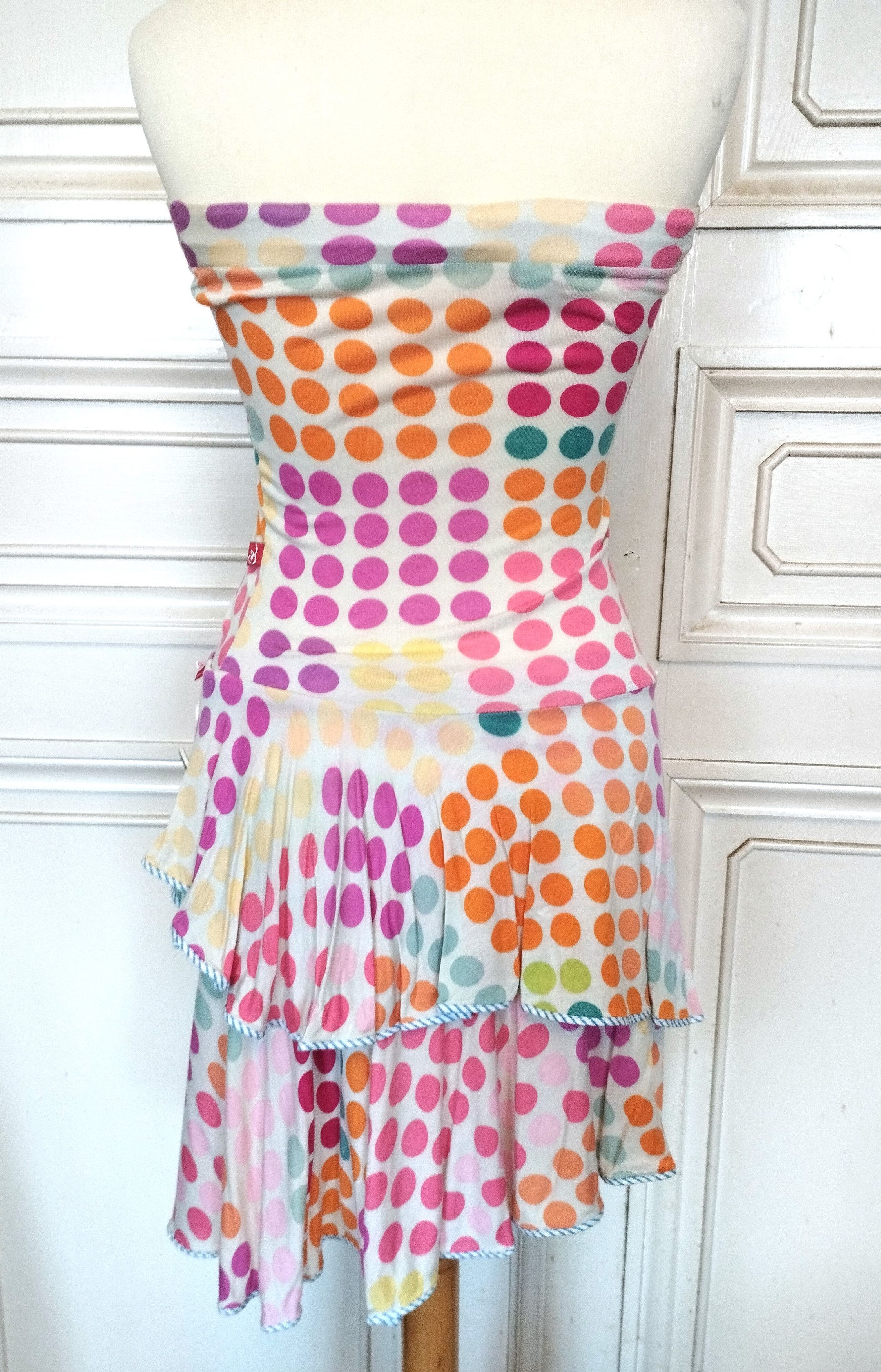 Christian Lacroix Christian Lacroix Robe Bustier Dotties TS/M Size M / US 6-8 / IT 42-44 - 5 Thumbnail