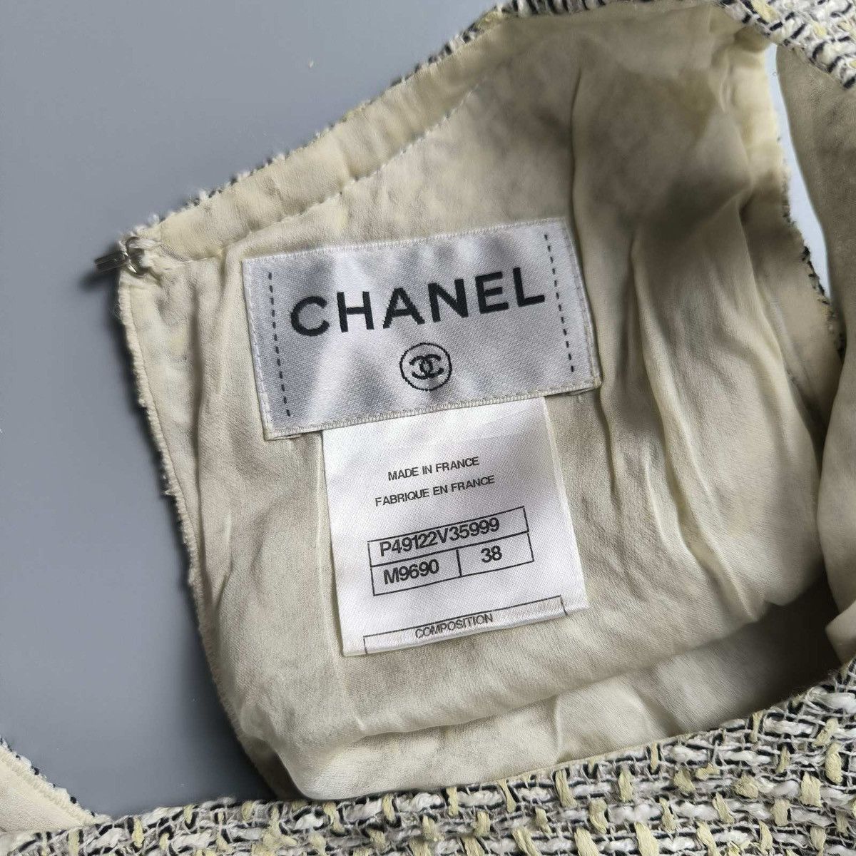 Chanel Vintage Chanel Tweed Mini Dress Size XS / US 0-2 / IT 36-38 - 6 Thumbnail