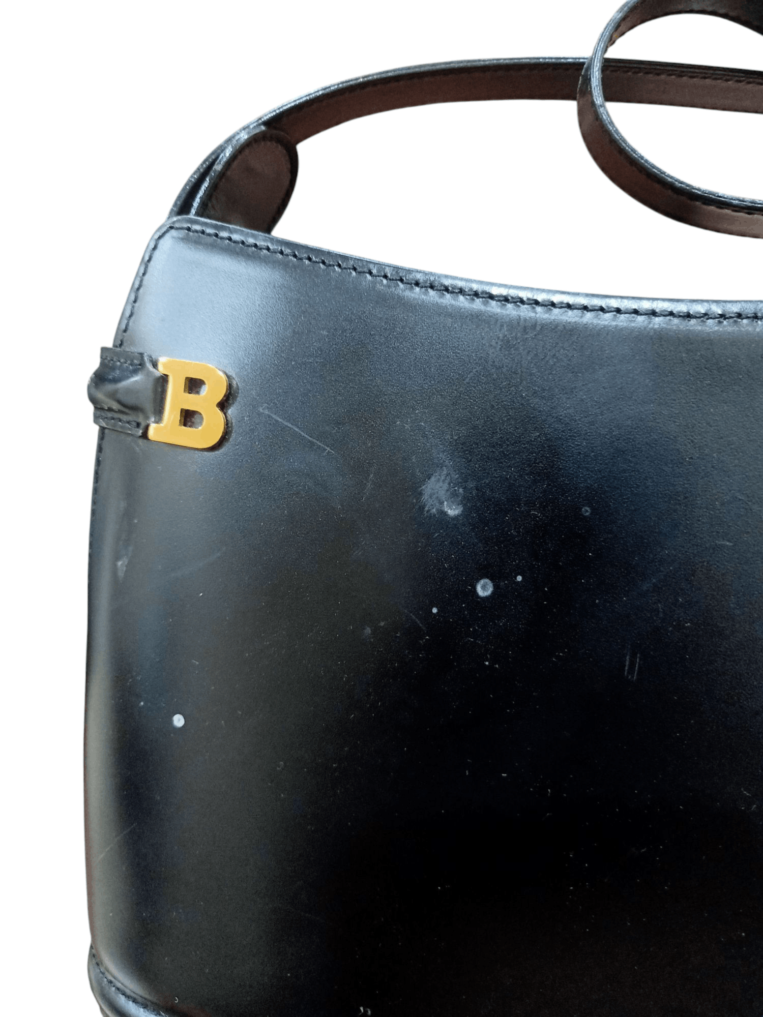 Bally Vintage Bally Leather Shoulder Bag Size ONE SIZE - 3 Thumbnail
