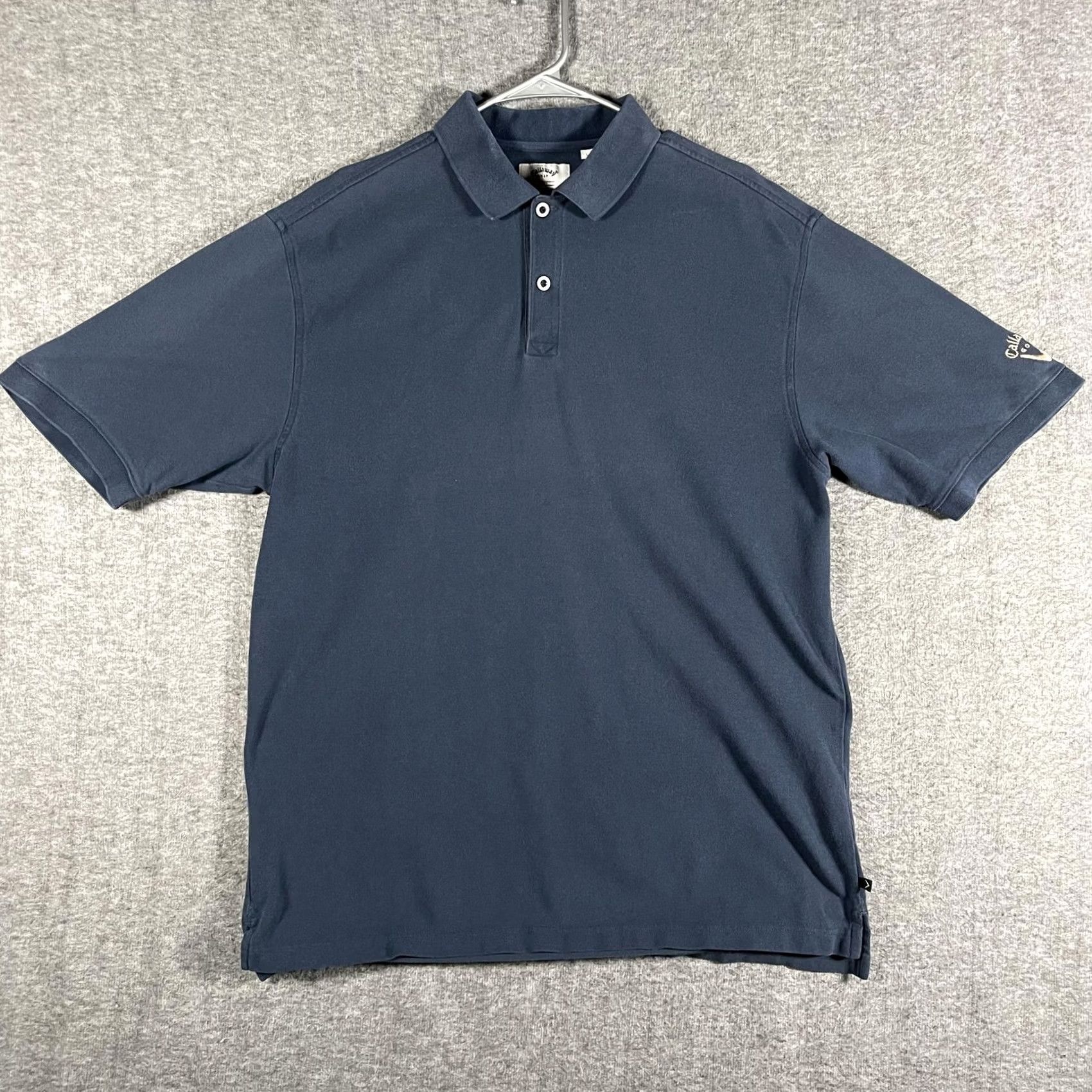 Callaway Callaway Golf Polo Shirt Mens L Blue Short Sleeve Cotton Logo Polo Shirt Polo Golf Shirt Size US L / EU 52-54 / 3 - 2 Thumbnail