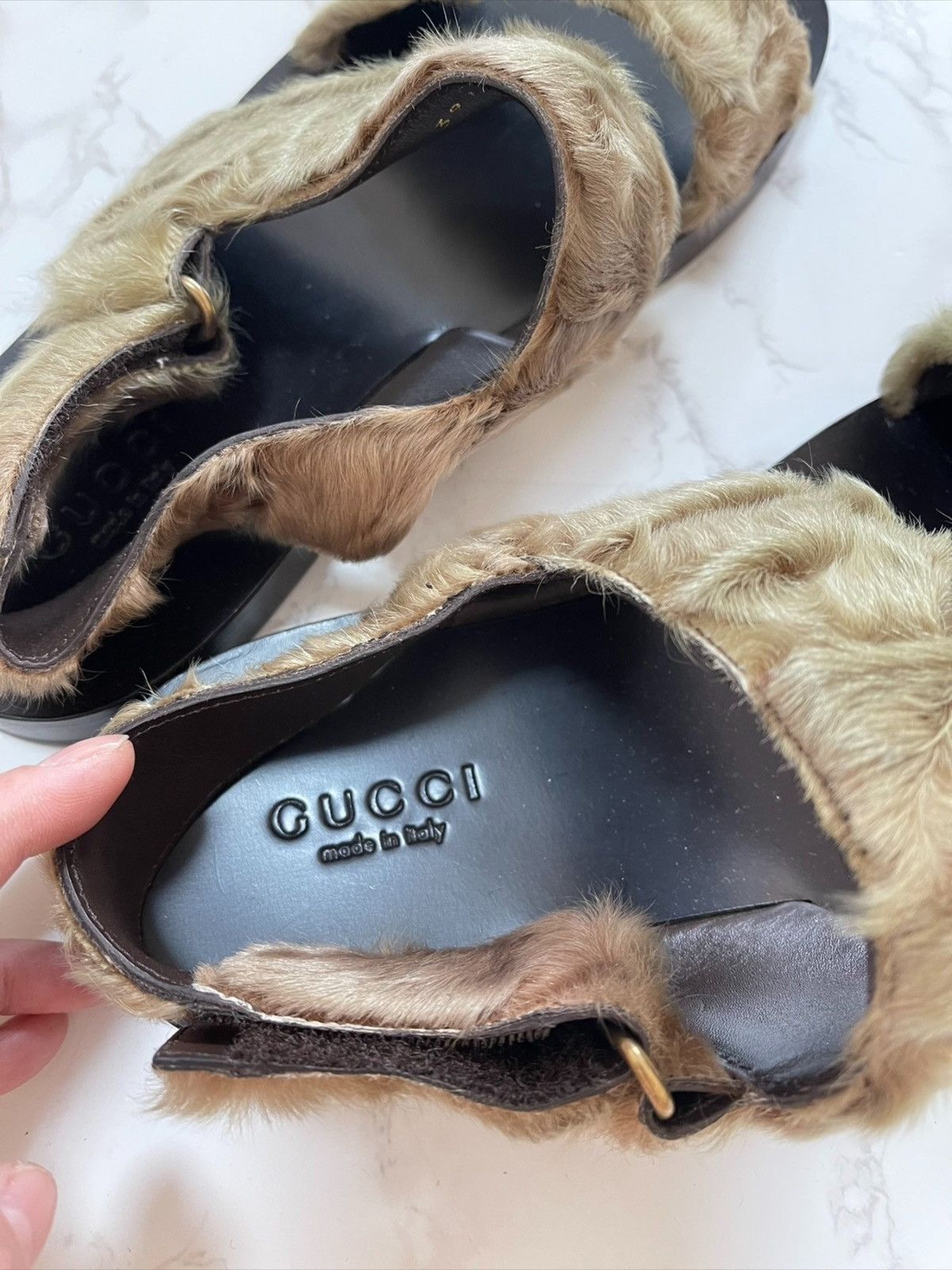 Gucci Gucci Brown New Brighton Sandals Size US 9 / EU 42 - 4 Thumbnail