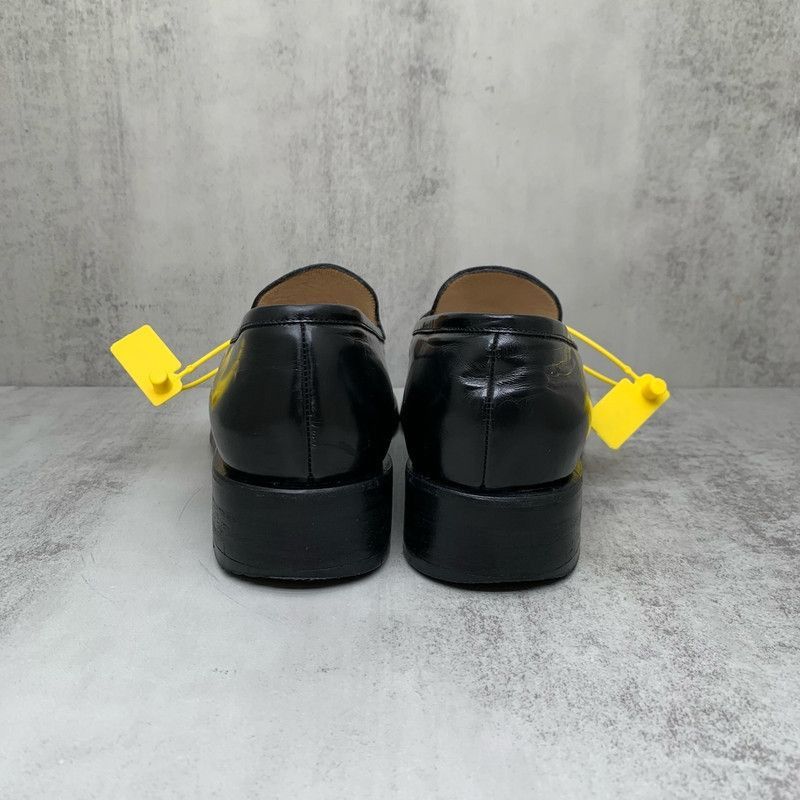 Gucci Gucci Black Loafers with Unique Detailing -2508 Size US 6.5 / EU 39-40 - 3 Thumbnail