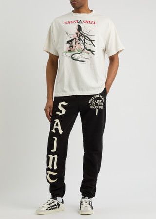Saint Michael o1h1sh10525 Graphic Gs T-Shirt in White Size US XL / EU 56 / 4 - 3 Thumbnail