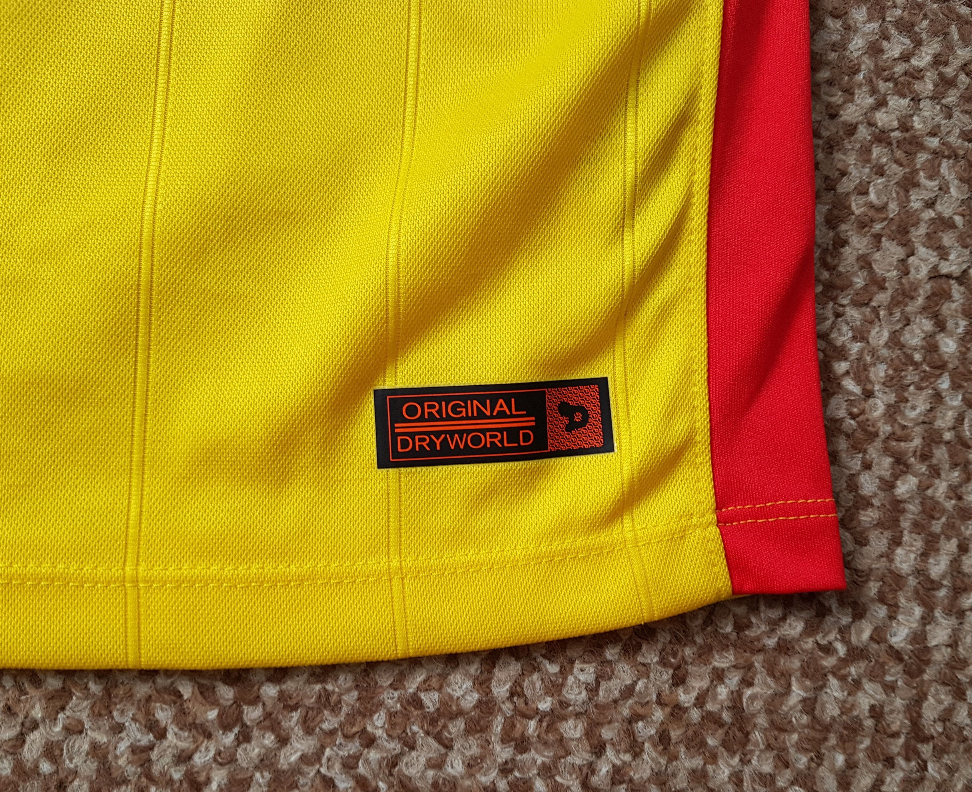 Other Watford FC 2016-17 Home Football Soccer Jersey Dryworld sz M Size US M / EU 48-50 / 2 - 4 Thumbnail