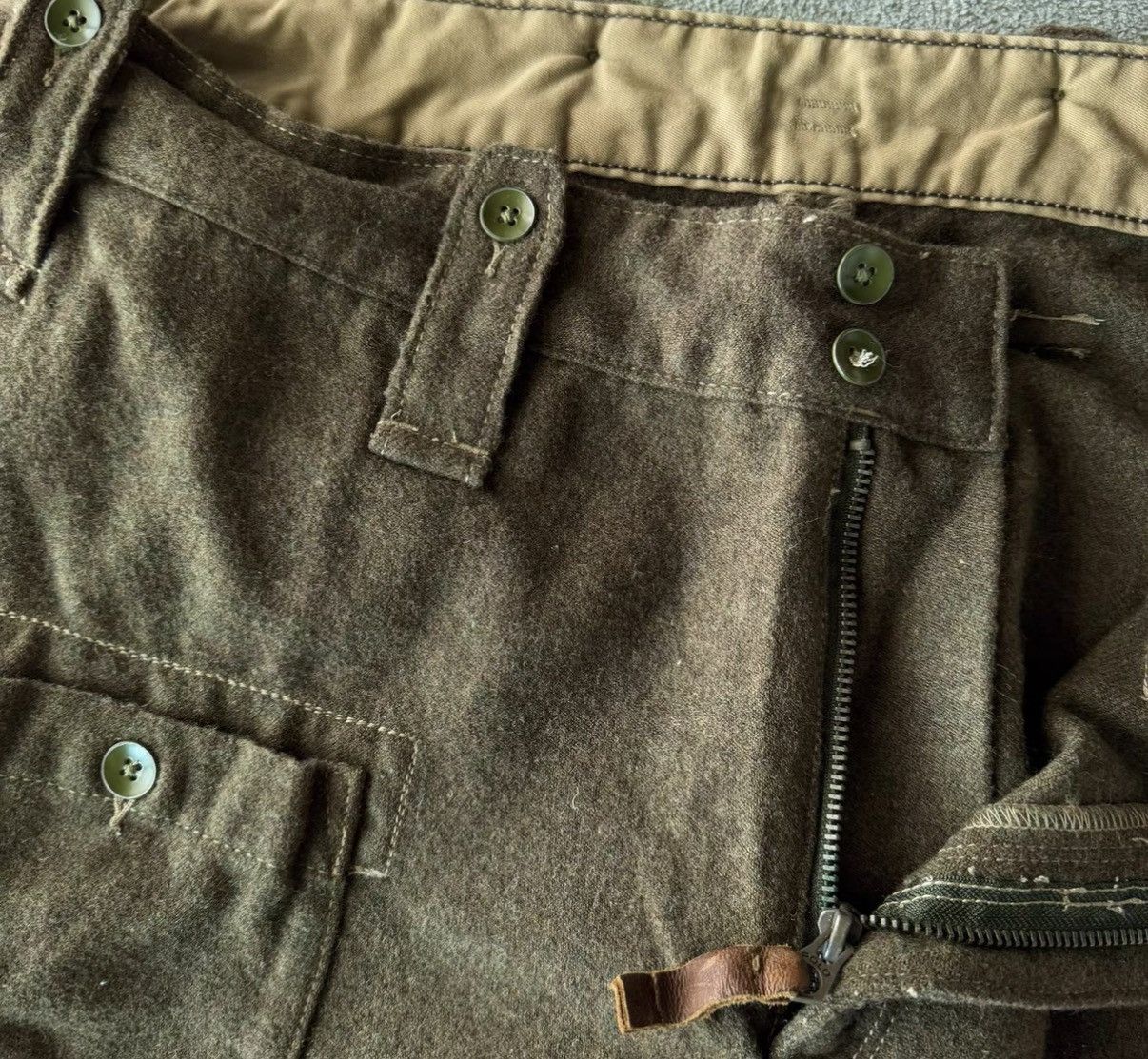 Polo Ralph Lauren Ralph Lauren Polo RL Wool Military Cargo Pants K22 Size US 29 - 5 Thumbnail