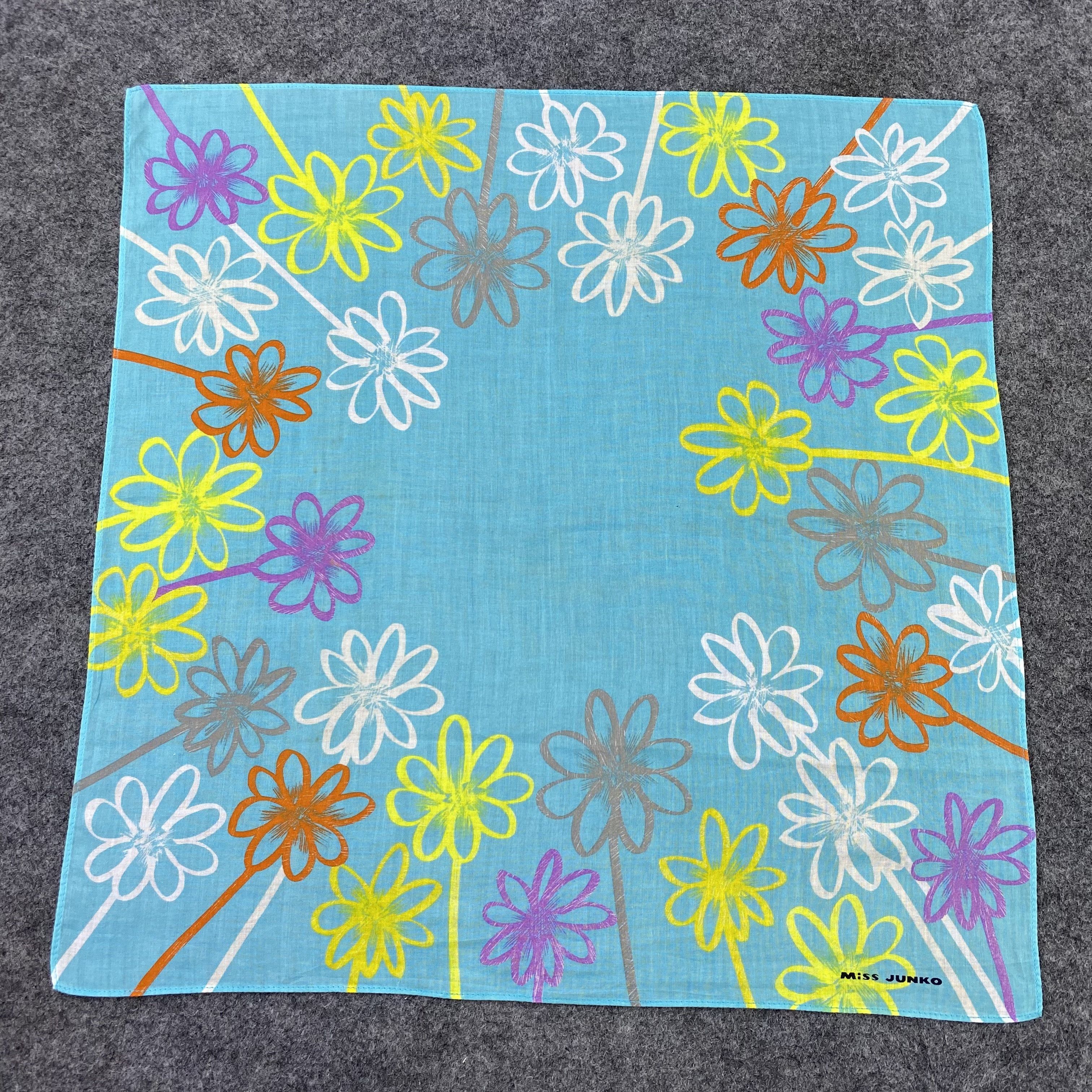 Japanese Brand M:ss. Junko Handkerchief / Bandana / Neckerchief -B854 Size ONE SIZE - 3 Thumbnail