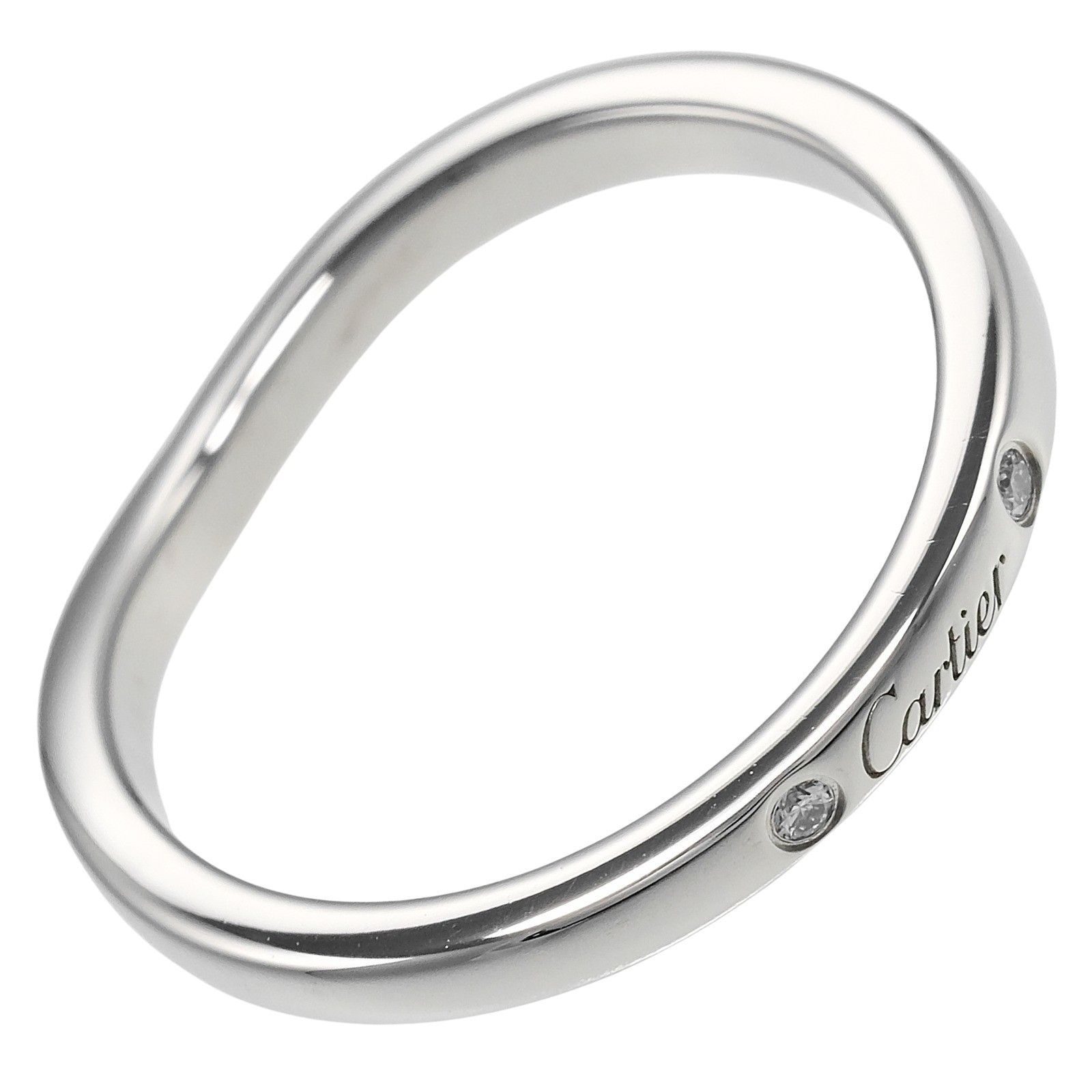 Cartier Cartier Ballerine Wedding Band 950 Platinum Size ONE SIZE - 1 Thumbnail