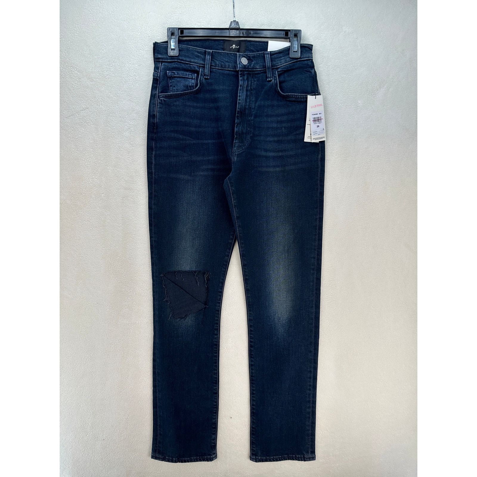 7 For All Mankind 7 FOR ALL MANKIND WOMEN'S 31 EASY SLIM SUNBEAM BLUE 7U394568 Size 31" - 1 Thumbnail