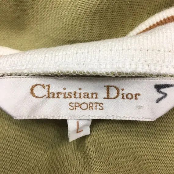 Christian Dior Monsieur Vtg CHRISTIAN DIOR PARIS Sports Pocket Ringer Tee Shirt Size L / US 10 / IT 46 - 7 Thumbnail