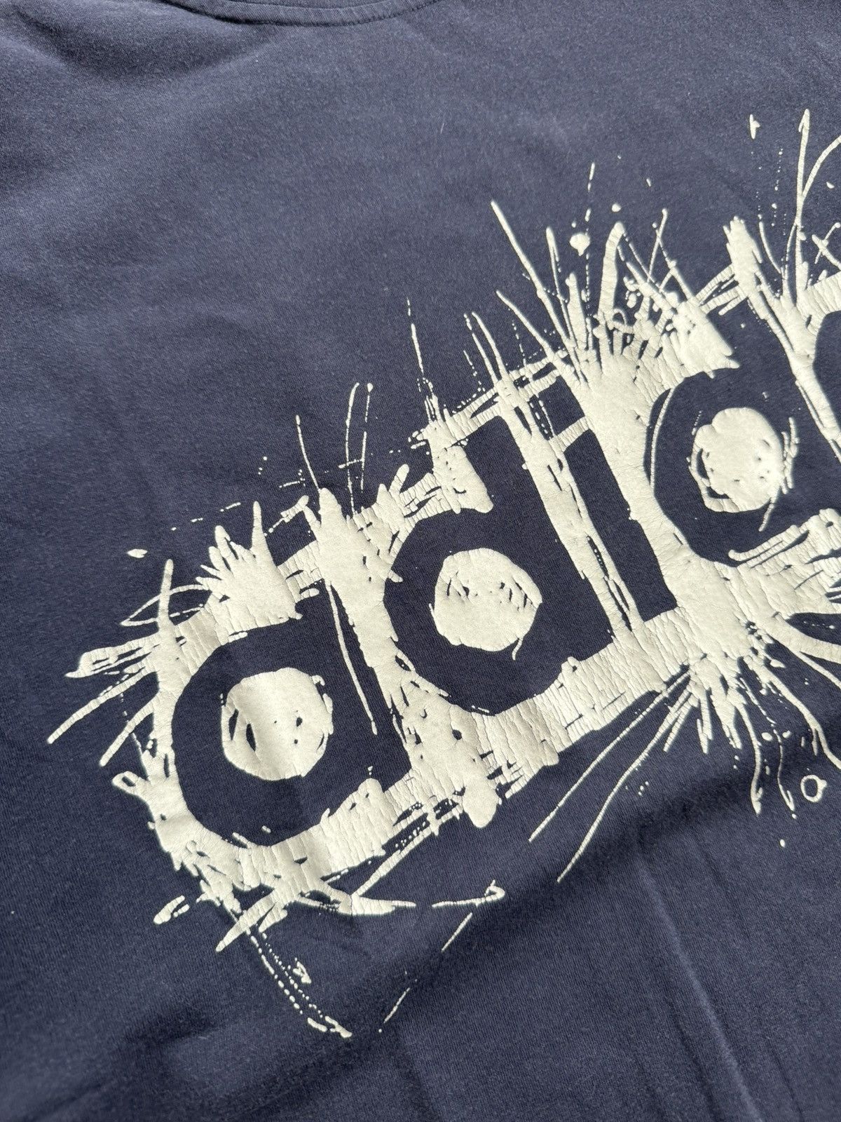 Adidas Adidas XL/size big logo retro vintage tee t-shirts 90s Size US XL / EU 56 / 4 - 7 Thumbnail