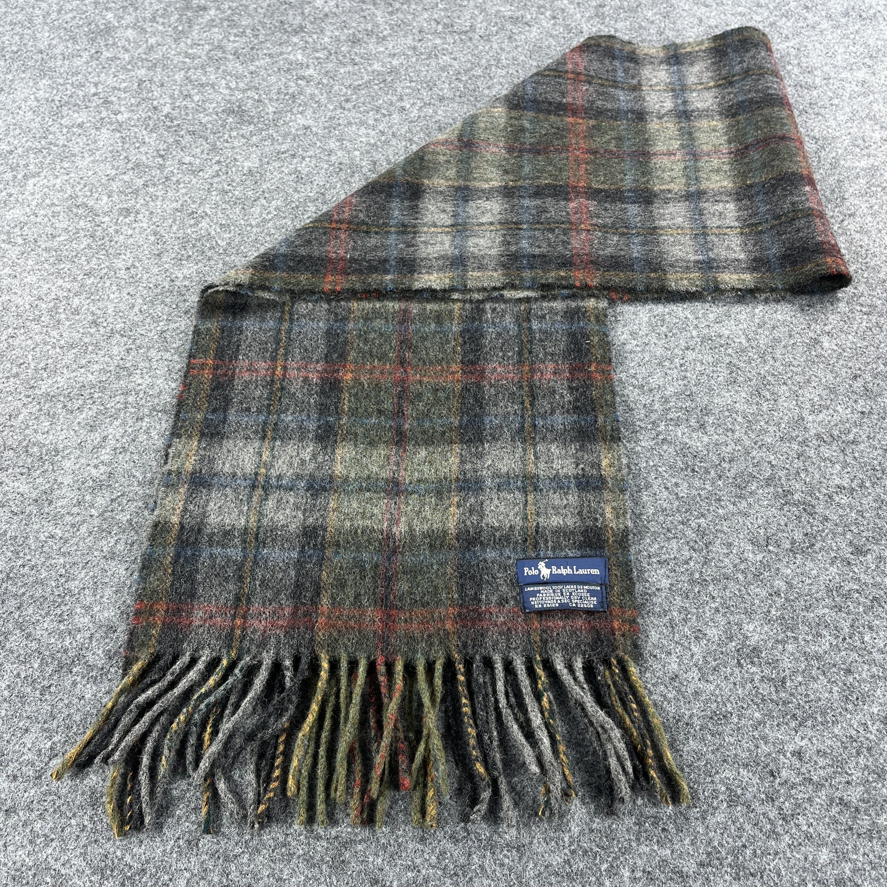 Polo Ralph Lauren × Vintage Polo Ralph Lauren Scarf / Muffler / Neckwear T1385 Size ONE SIZE - 4 Thumbnail