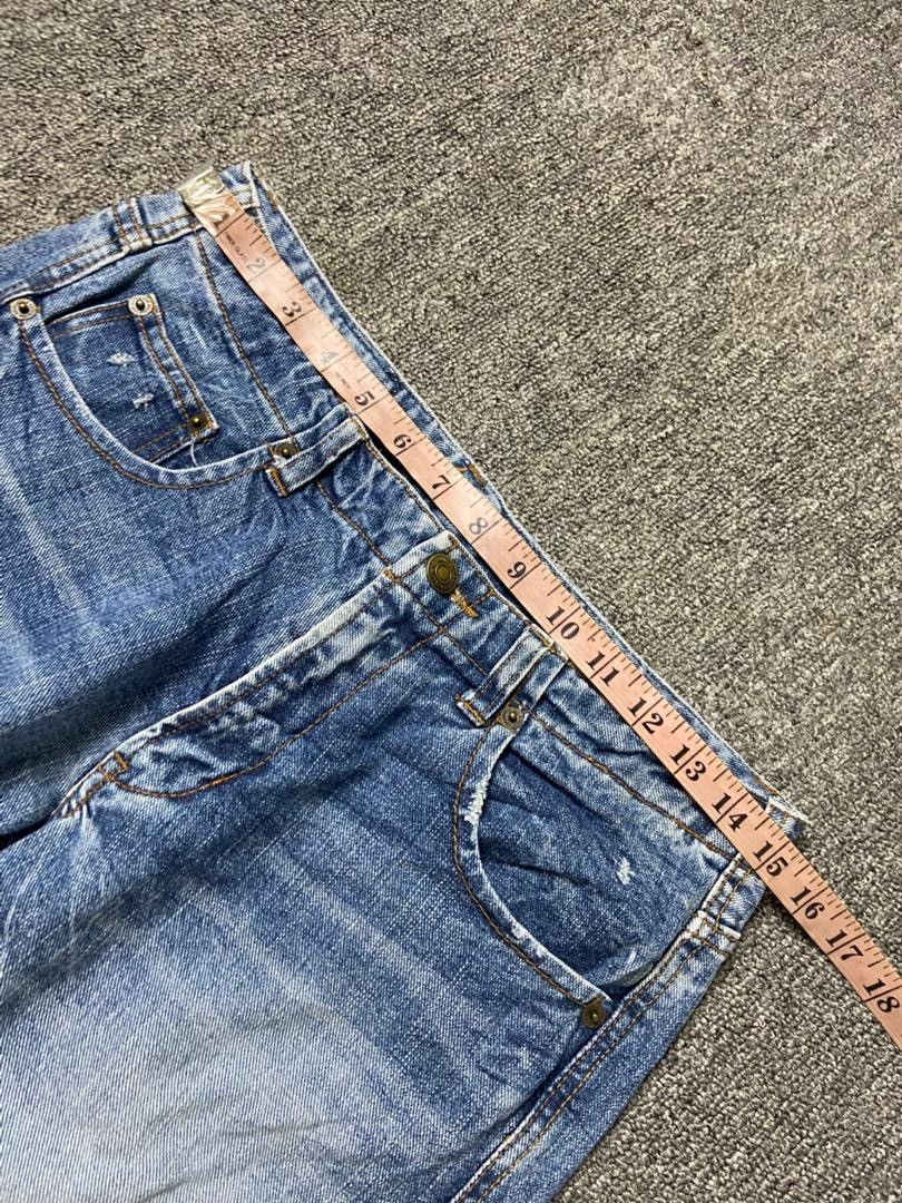 Japanese Brand AVARICE Brand Distressed Cargo Jeans (197) Size US 30 / EU 46 - 8 Thumbnail
