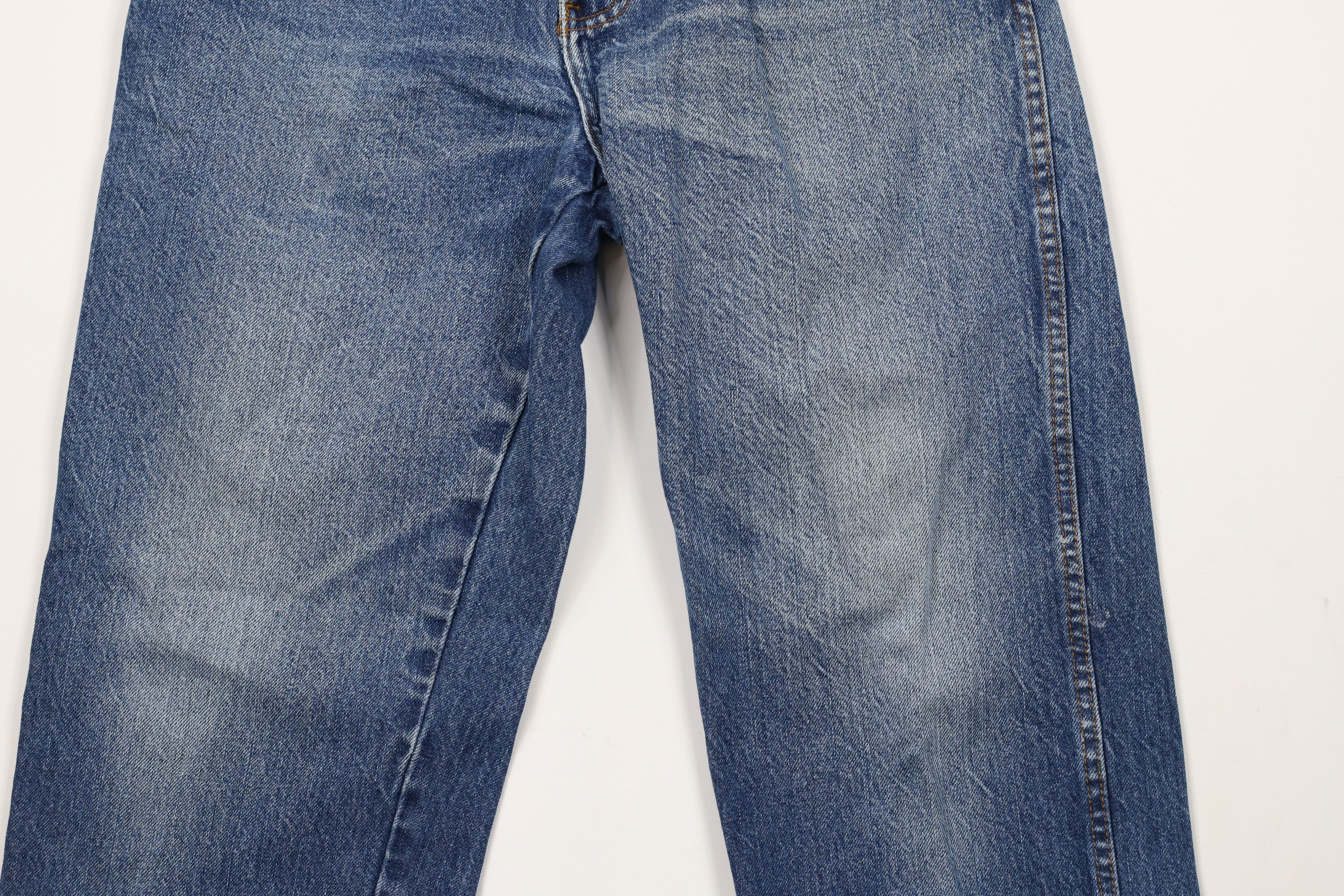 Dickies × Vintage Vintage Y2K Dickies Spell Out Straight Leg Denim Jeans Blue Size US 32 / EU 48 - 3 Thumbnail