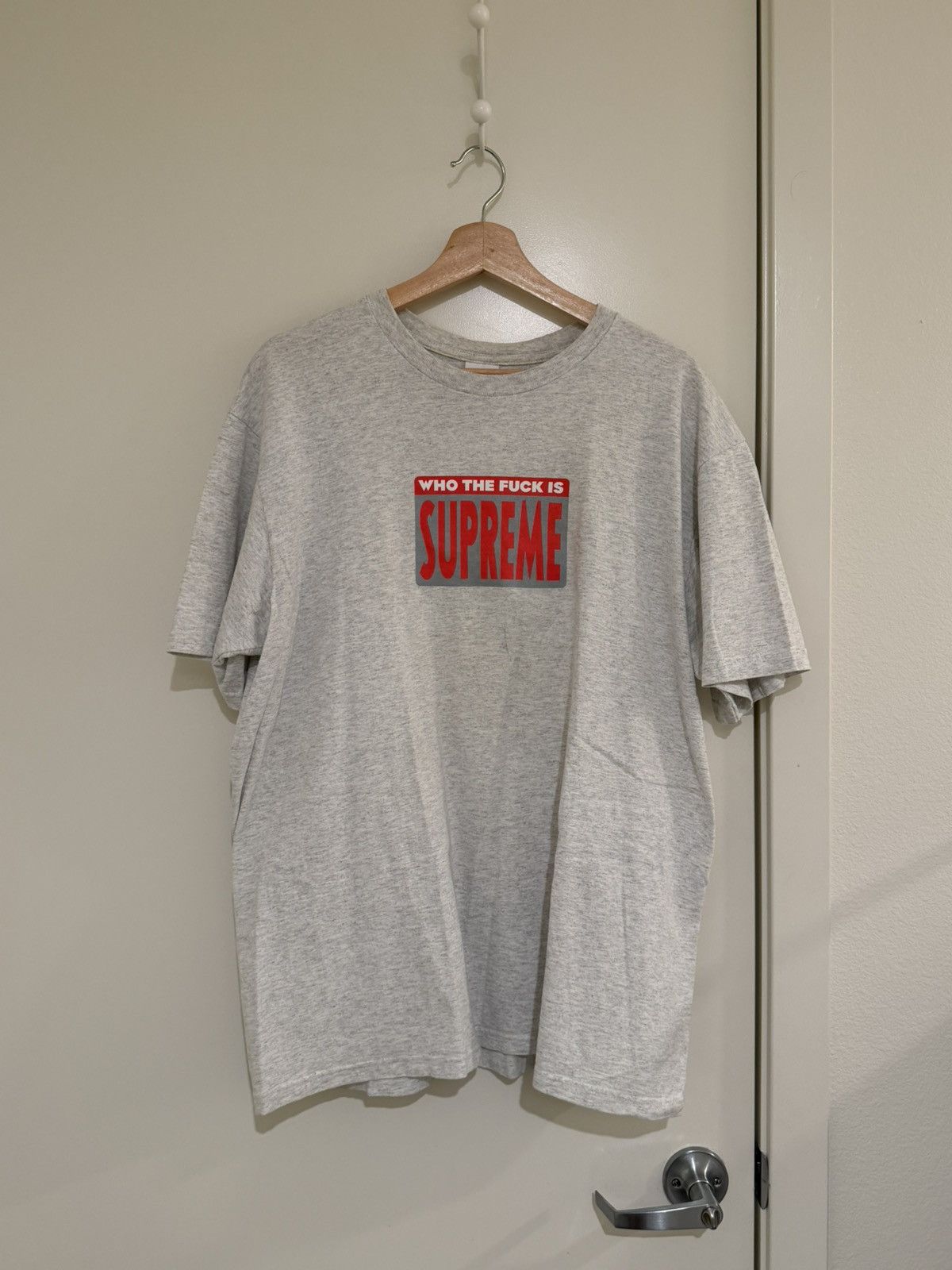Supreme Supreme Graphic T-shirts Heather Grey L | Grailed