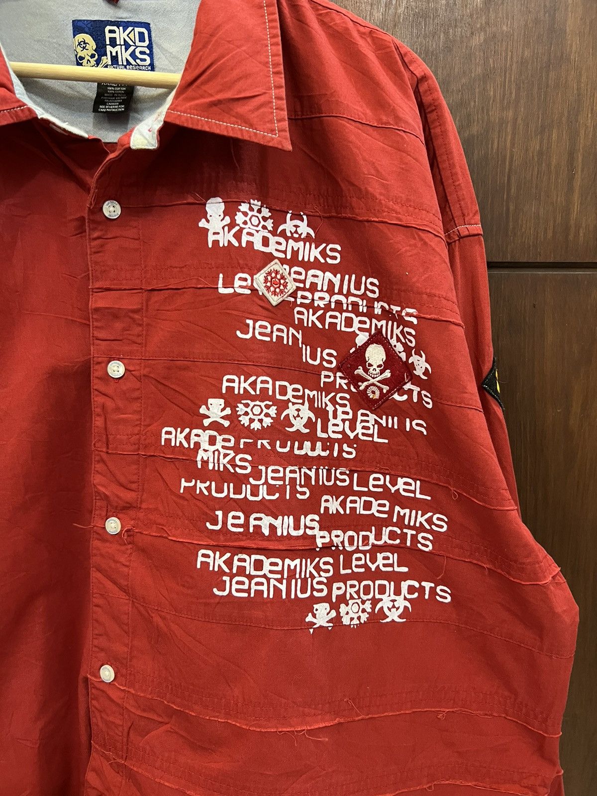 Akademiks × Vintage Vintage Akademiks Hip Hop Y2K Shirts Size US XXL / EU 58 / 5 - 2 Thumbnail