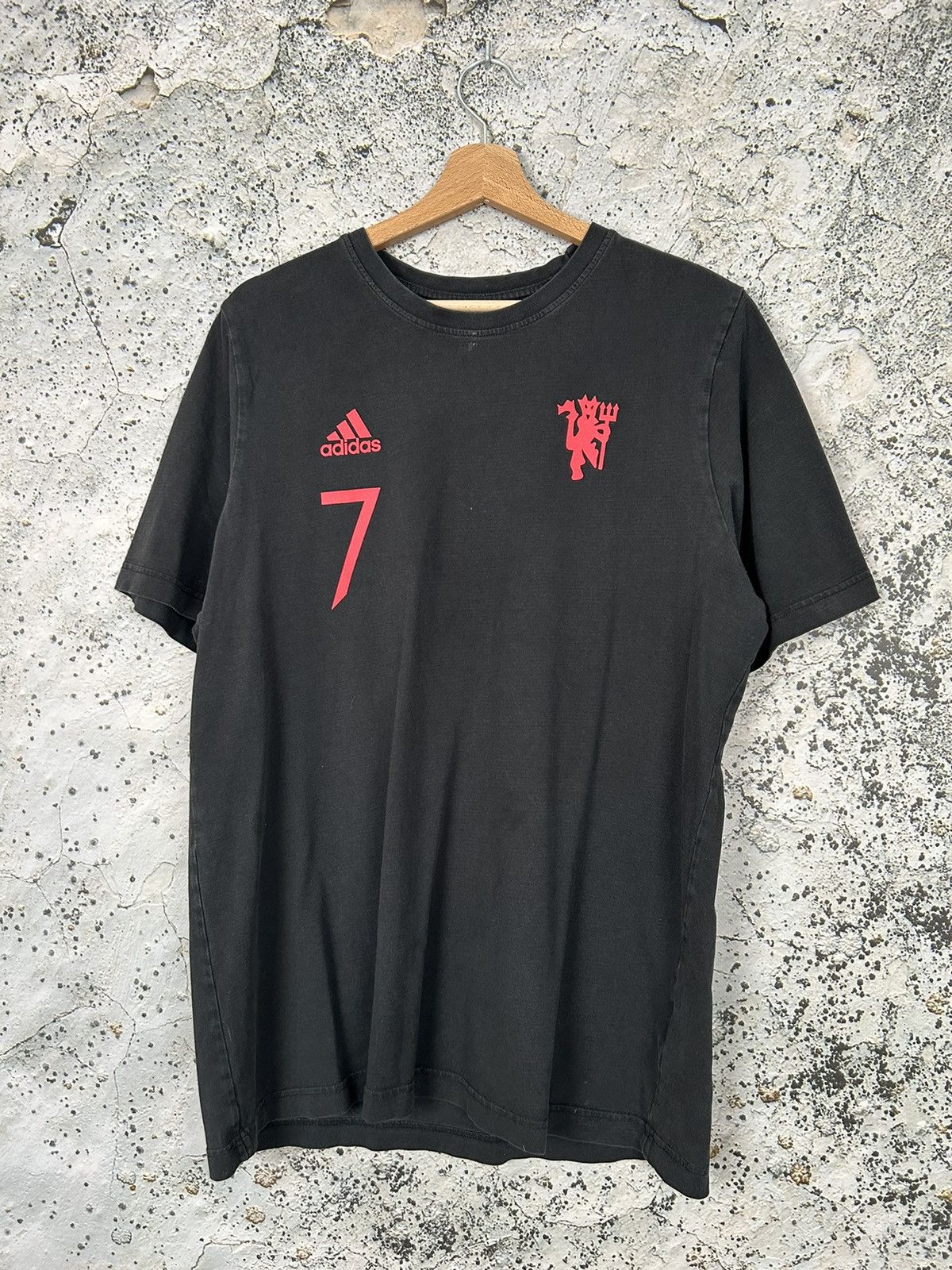 Adidas Cristiano Rolando #7 Manchester United Soccer Jersey Hype Size US L / EU 52-54 / 3 - 2 Thumbnail