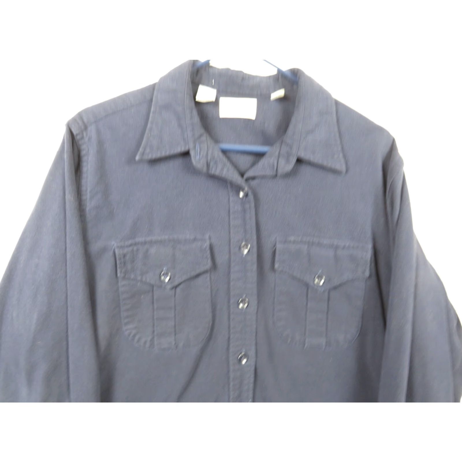 Vintage VINTAGE L.L. Bean Shirt 20 Regular Blue Chamois Cloth Button Up Long Sleeve Mens Size US XXL / EU 58 / 5 - 3 Thumbnail