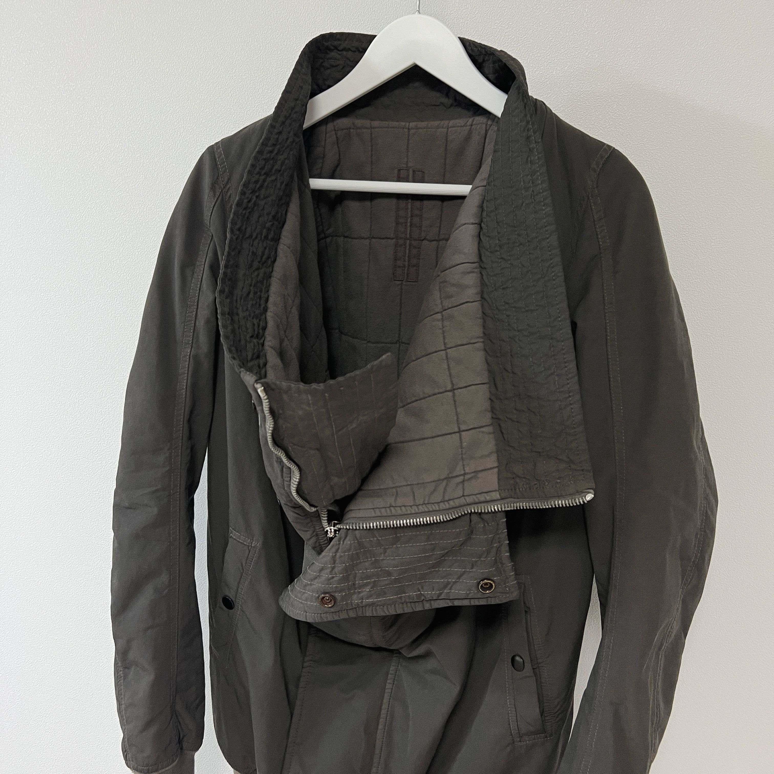 Rick Owens Rick Owens 14FW DRKSHDW Exploder Parka Zip Up Bomber Jacket Size US M / EU 48-50 / 2 - 4 Thumbnail
