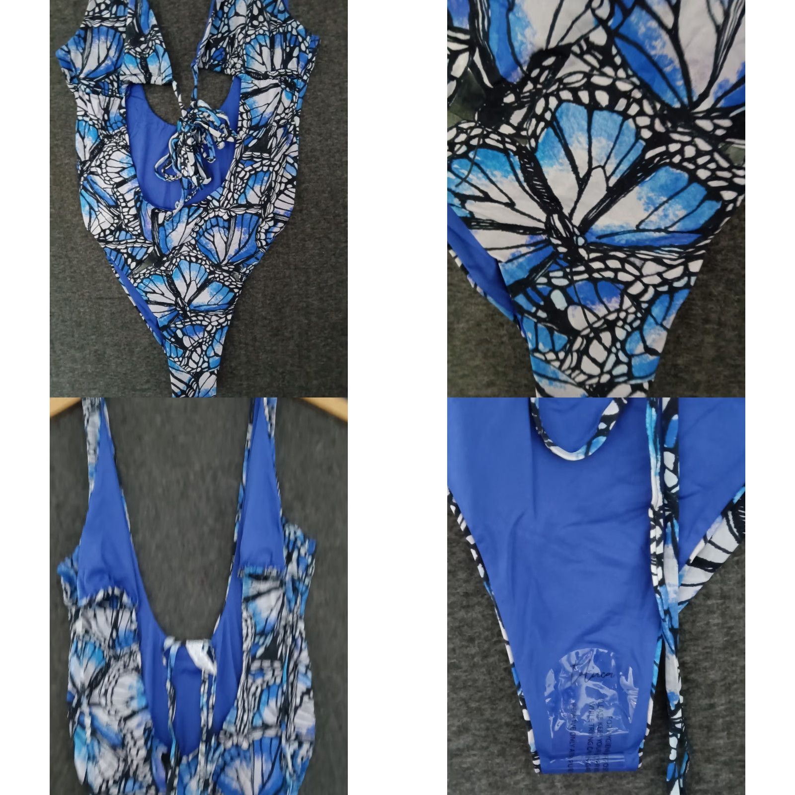 Triangl Toluca Swim One Piece Multicolor Wrap Triangle Waist Open Tummy Nylon Spandex L Beach Sexy Womens Size ONE SIZE - 8 Thumbnail