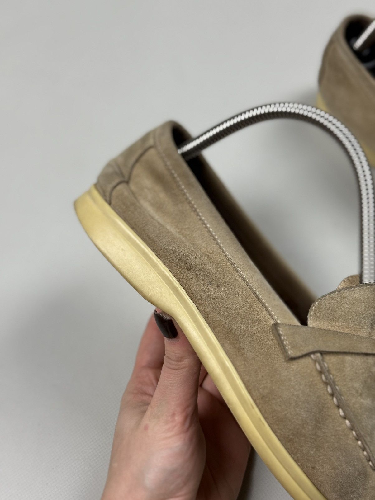 Loro Piana Loro Piana Summer Walk Ladies Low Suede Loafers Ballets Size US 8 / IT 38 - 6 Thumbnail