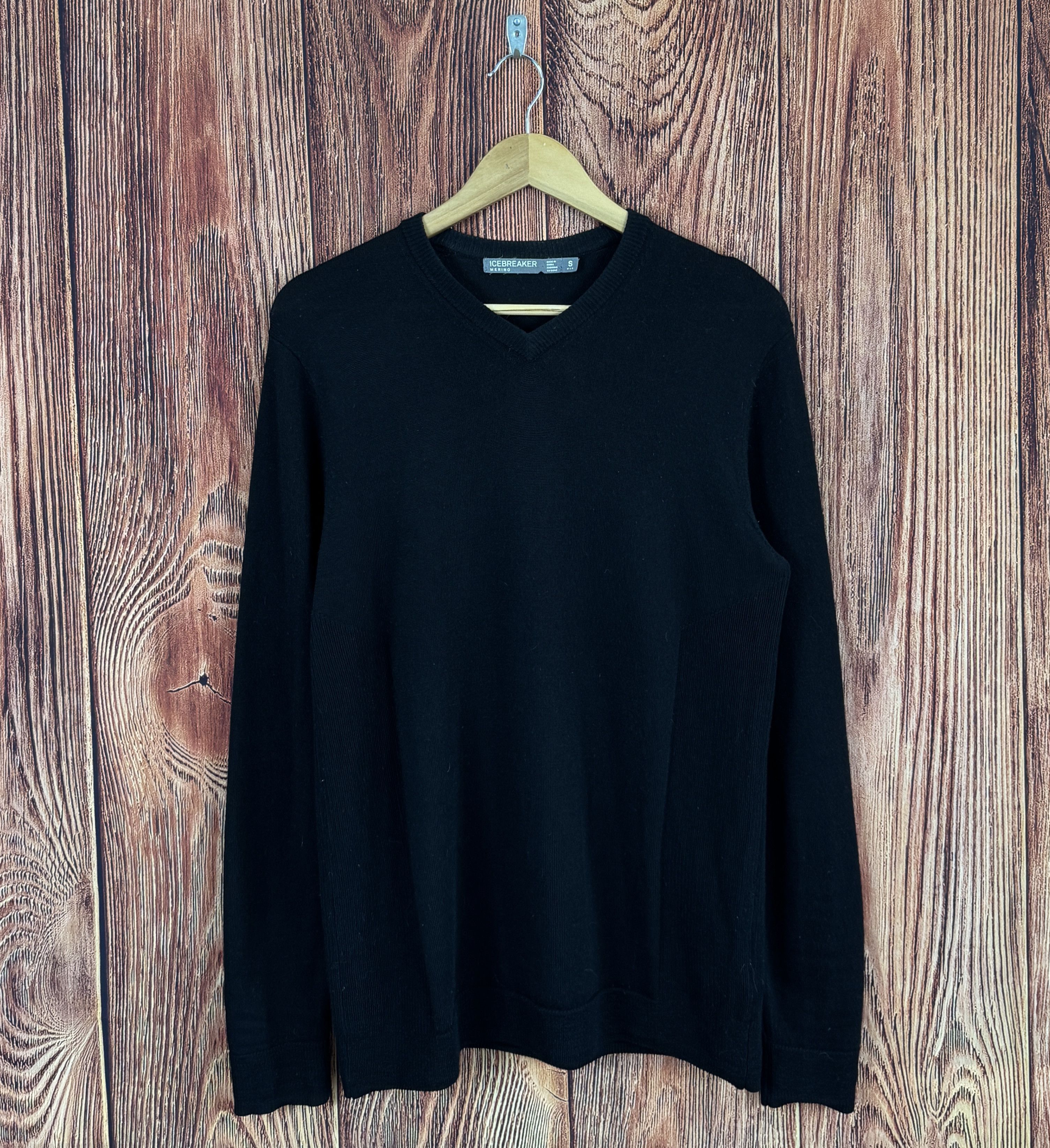 Icebreaker Icebreaker Merino Wool Black Sweater Size US S / EU 44-46 / 1 - 1 Thumbnail