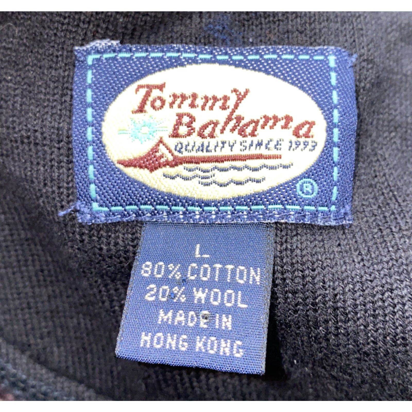 Tommy Bahama Tommy Bahama Men’s Wool Blend Pullover Sweater 1/2 Zip Brown Size Large Size US L / EU 52-54 / 3 - 6 Thumbnail