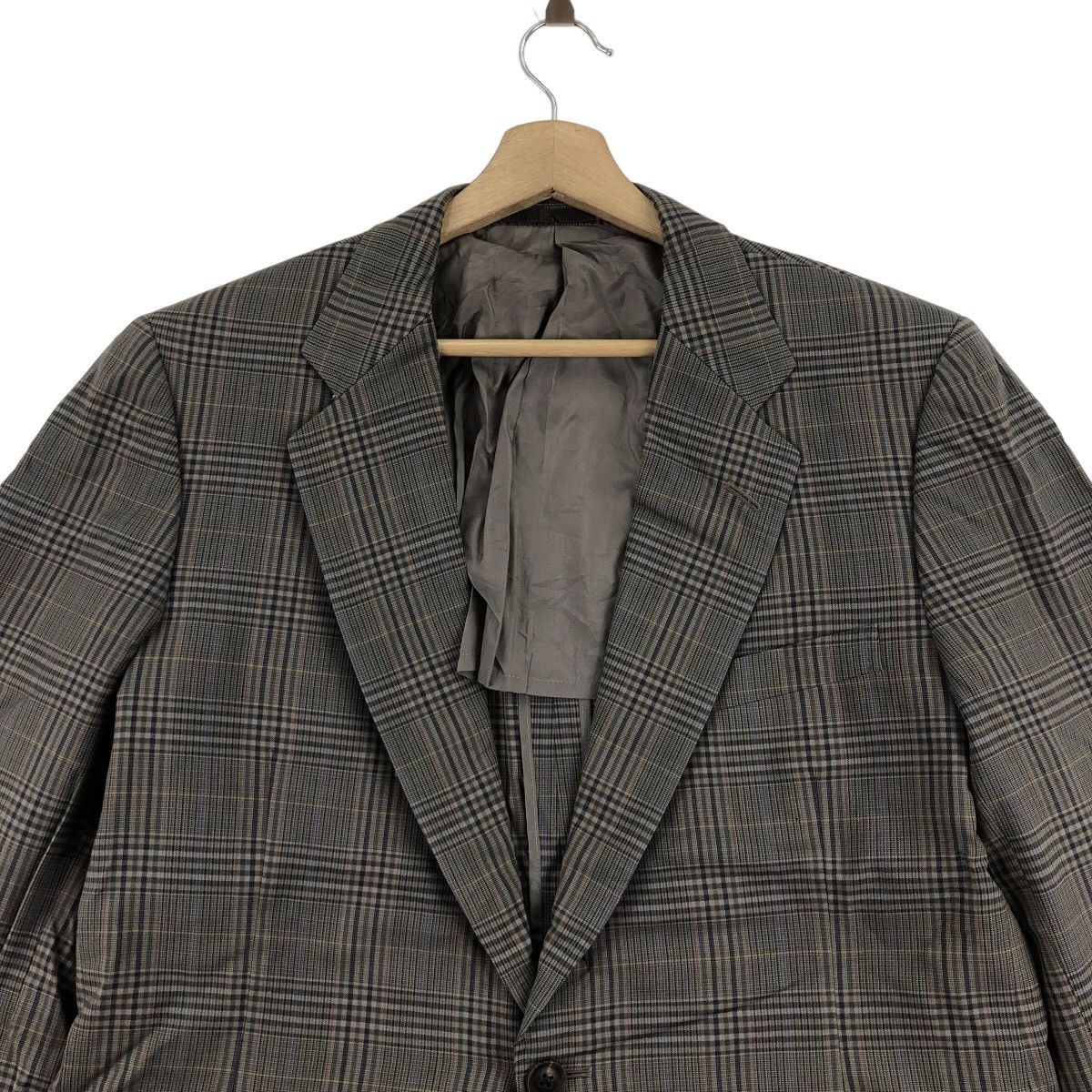 Burberry Vintage 90s BURBERRYS’ Blazer Novacheck Size 44R - 2 Thumbnail