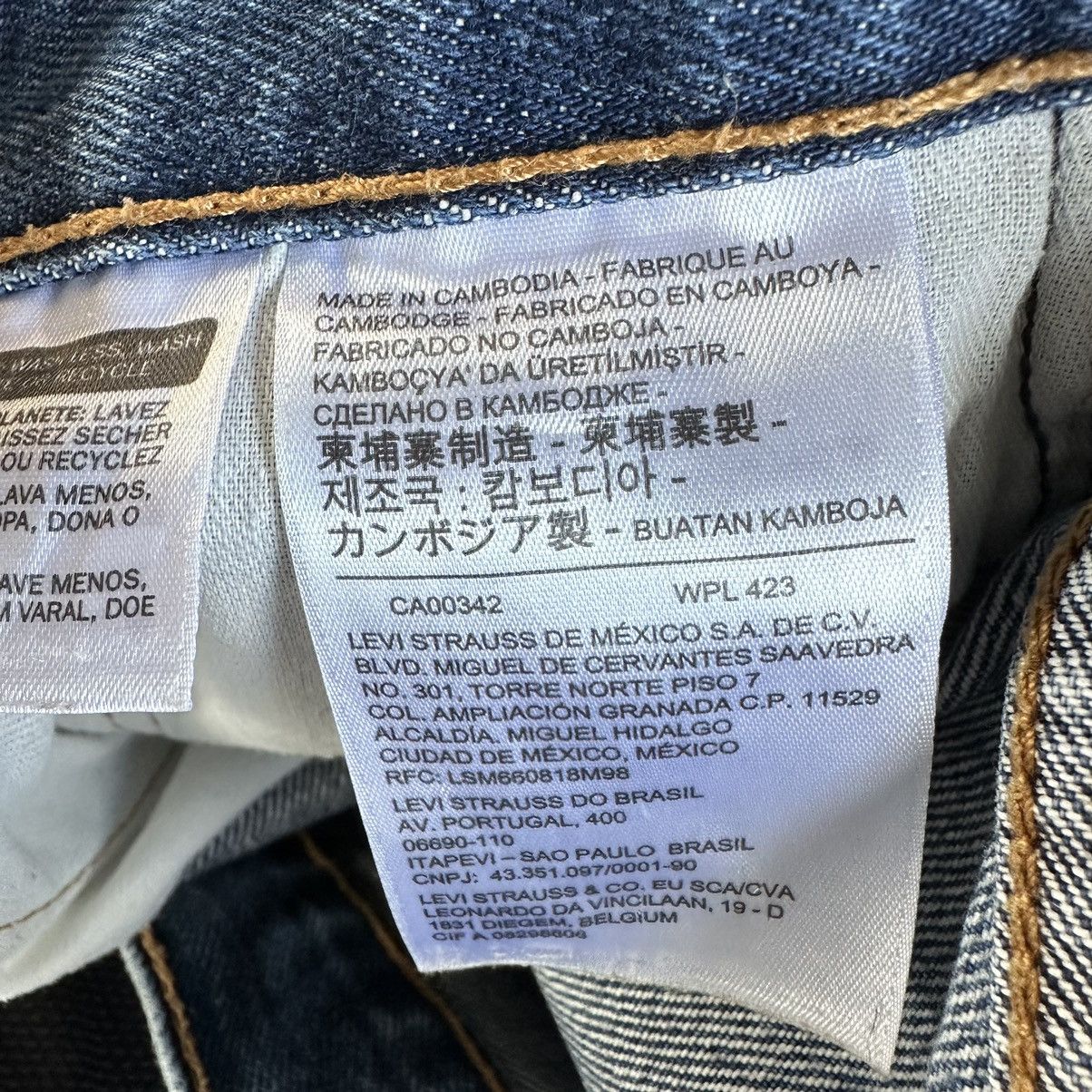 Levi's Y2k Levis 505 Blue Washed Vintage Denim 30x31 D576 Size US 30 / EU 46 - 17 Thumbnail