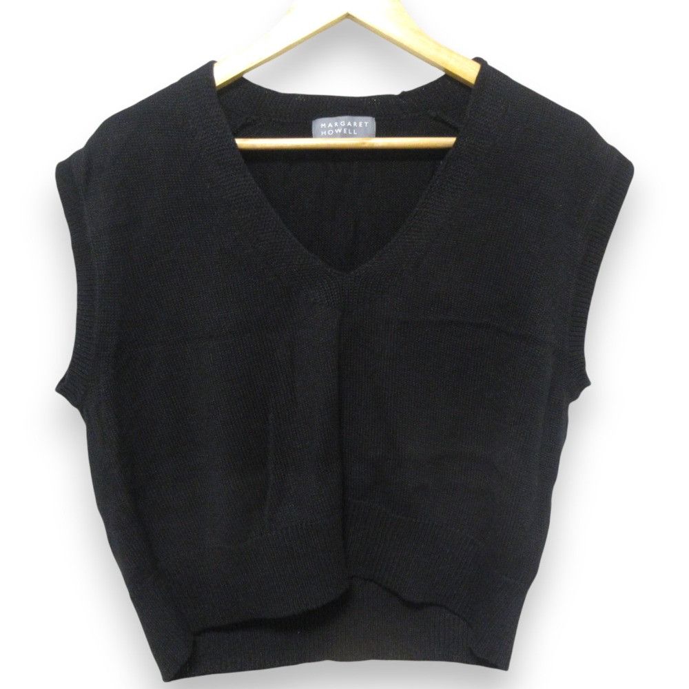 Other MARGARET HOWELL Cotton Linen Knit Vest Cotton Tops DUTY FREE for USA