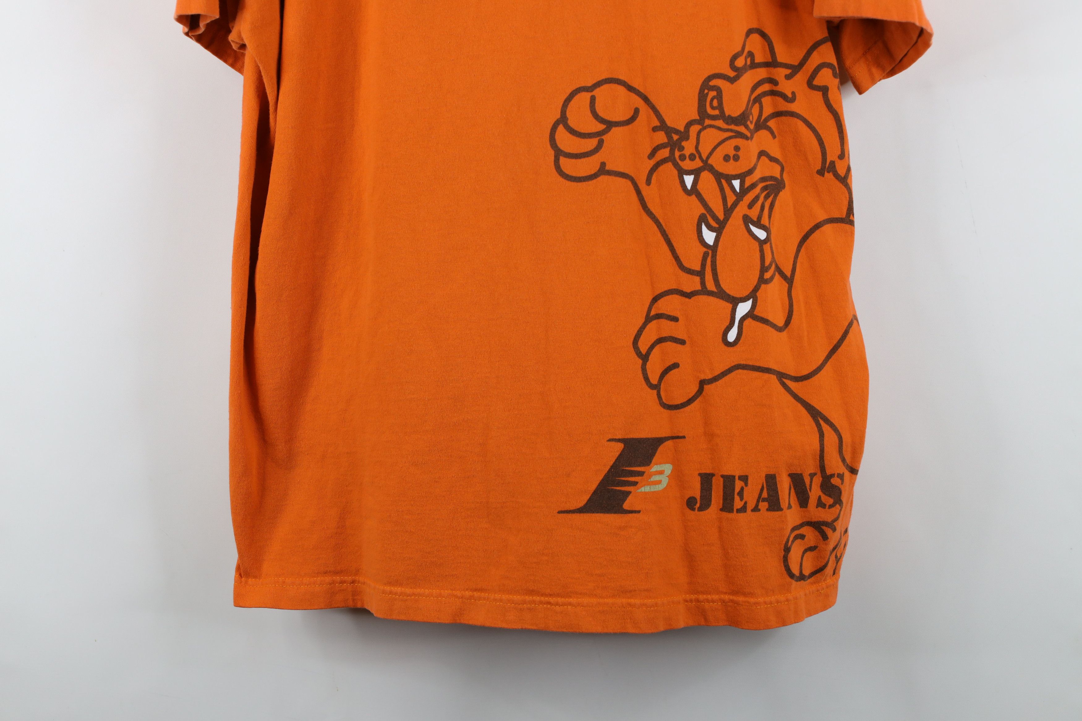 Reebok Vintage Reebok Bulldog AI Allen Iverson T-Shirt Orange USA Size US L / EU 52-54 / 3 - 3 Thumbnail