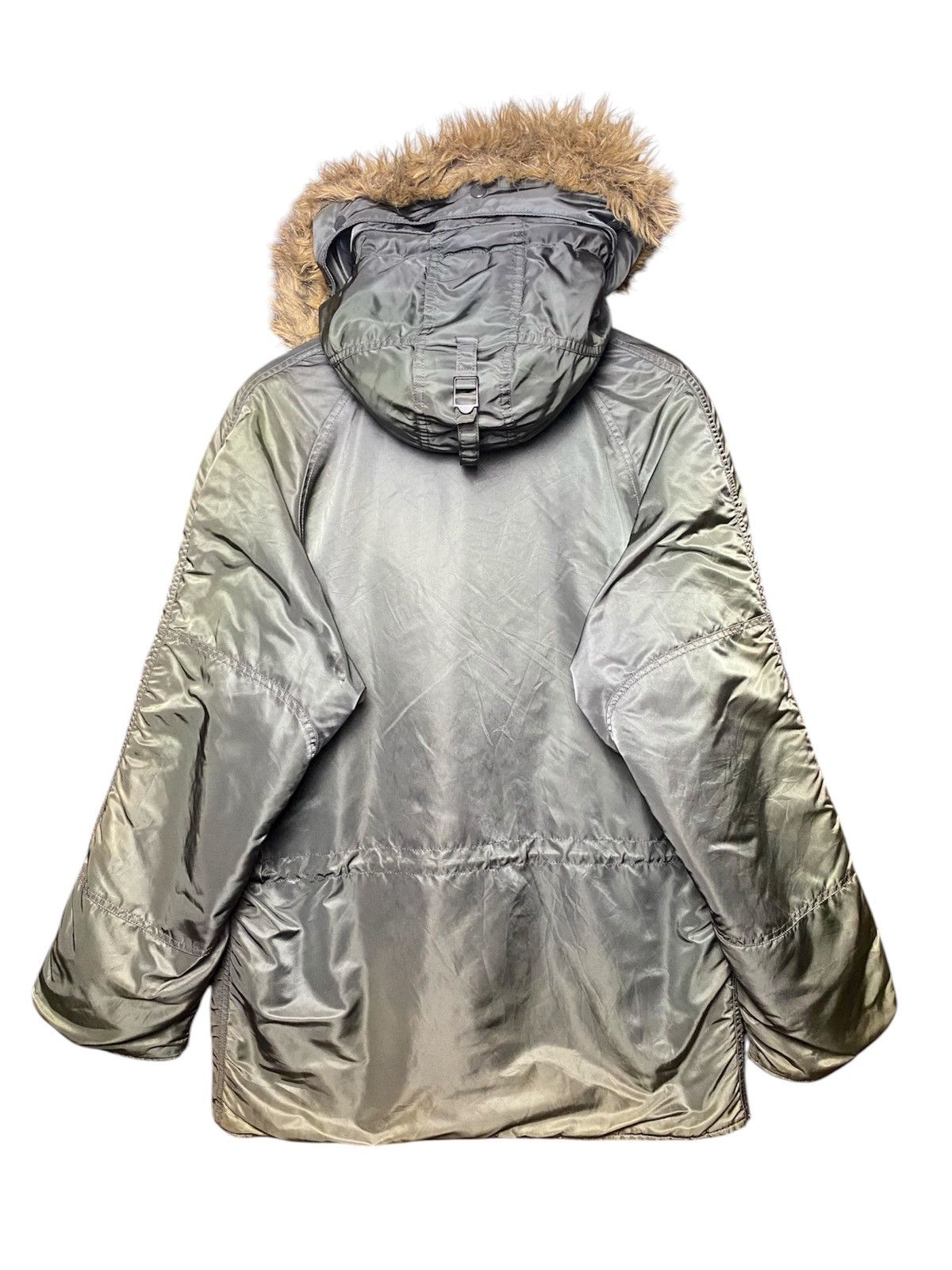 Alpha Industries Alpha Industries INC Fur Nylon Jacket Size US M / EU 48-50 / 2 - 2 Thumbnail
