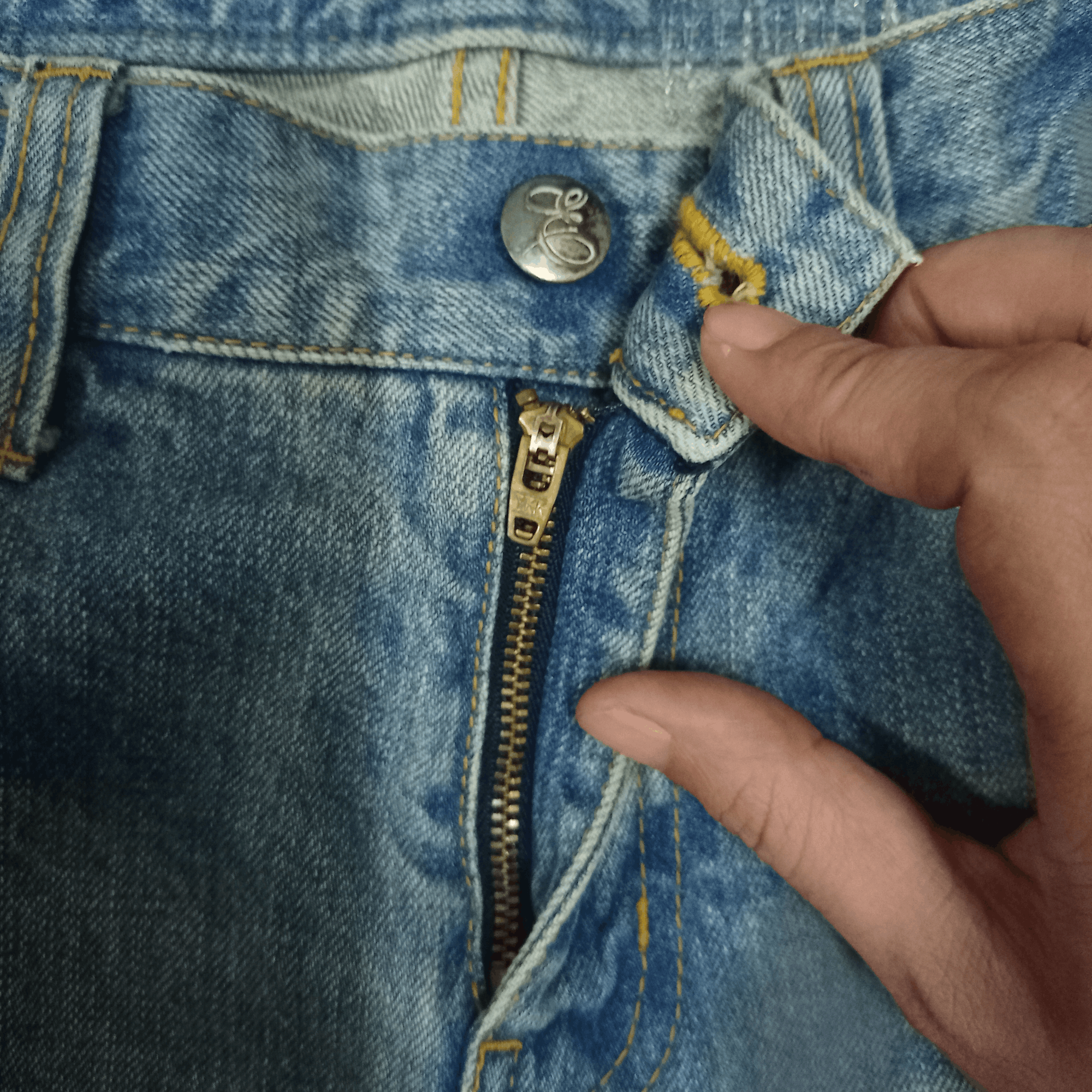 Edition Japan × Japanese Brand Vintage Japanese Brand Grunge Style Distressed Loose Jeans Size US 30 / EU 46 - 3 Thumbnail