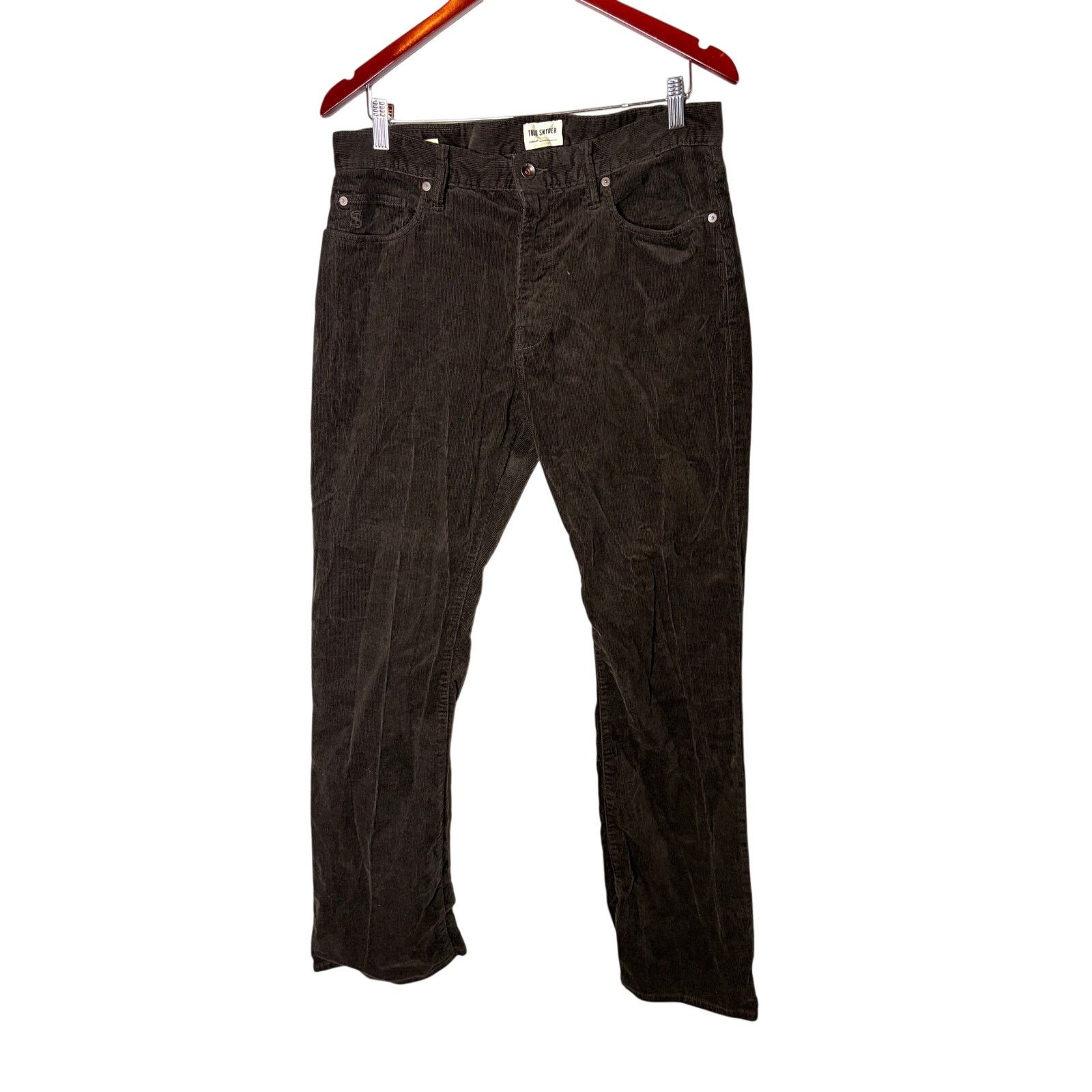 Todd Snyder Todd Snyder chocolate brown corduroy chino pants 32x32 Size US 32 / EU 48 - 1 Thumbnail