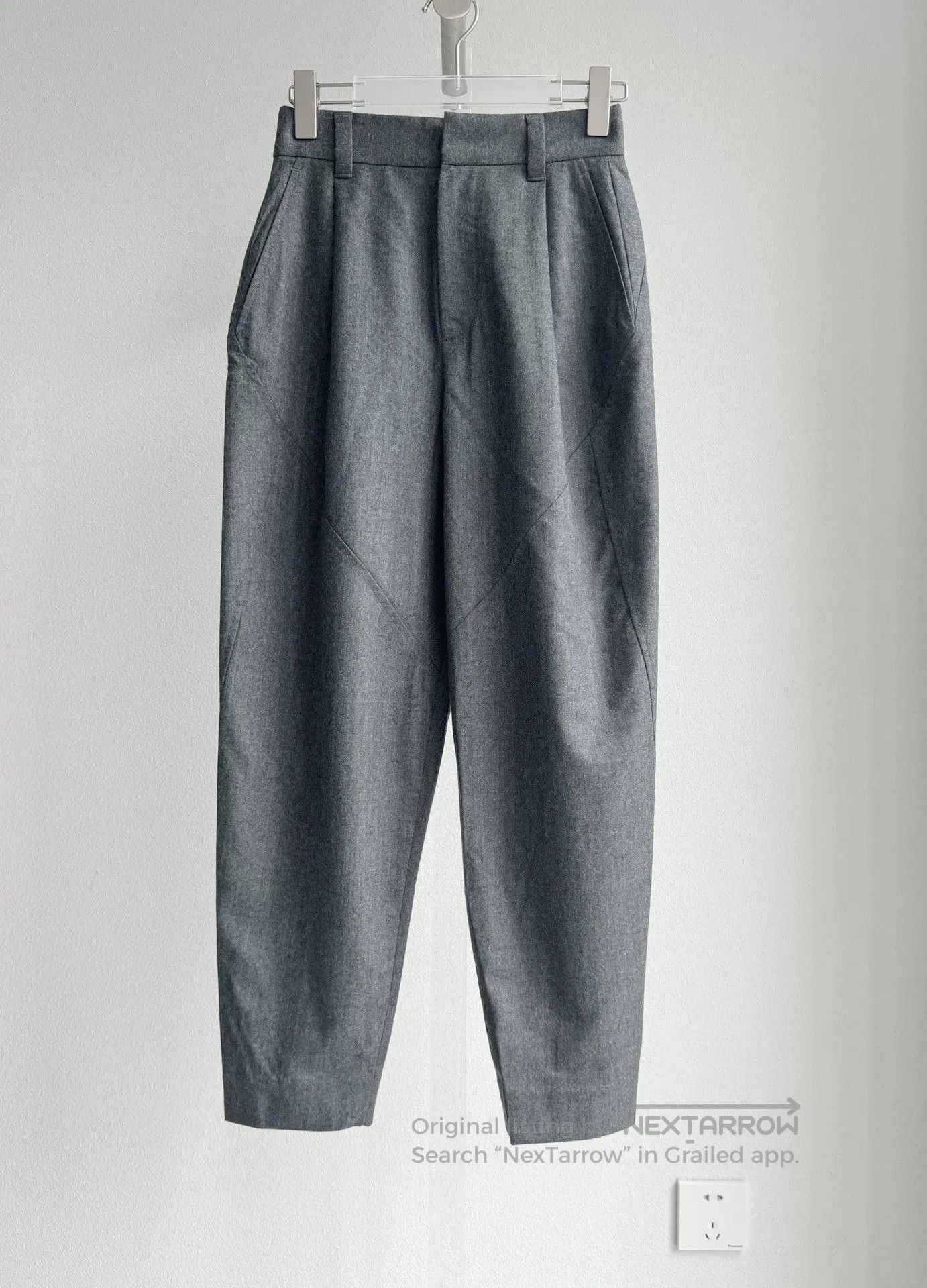 Brunello Cucinelli Brunello Cucinelli Women's Wool Trousers. Size 37" - 1 Thumbnail