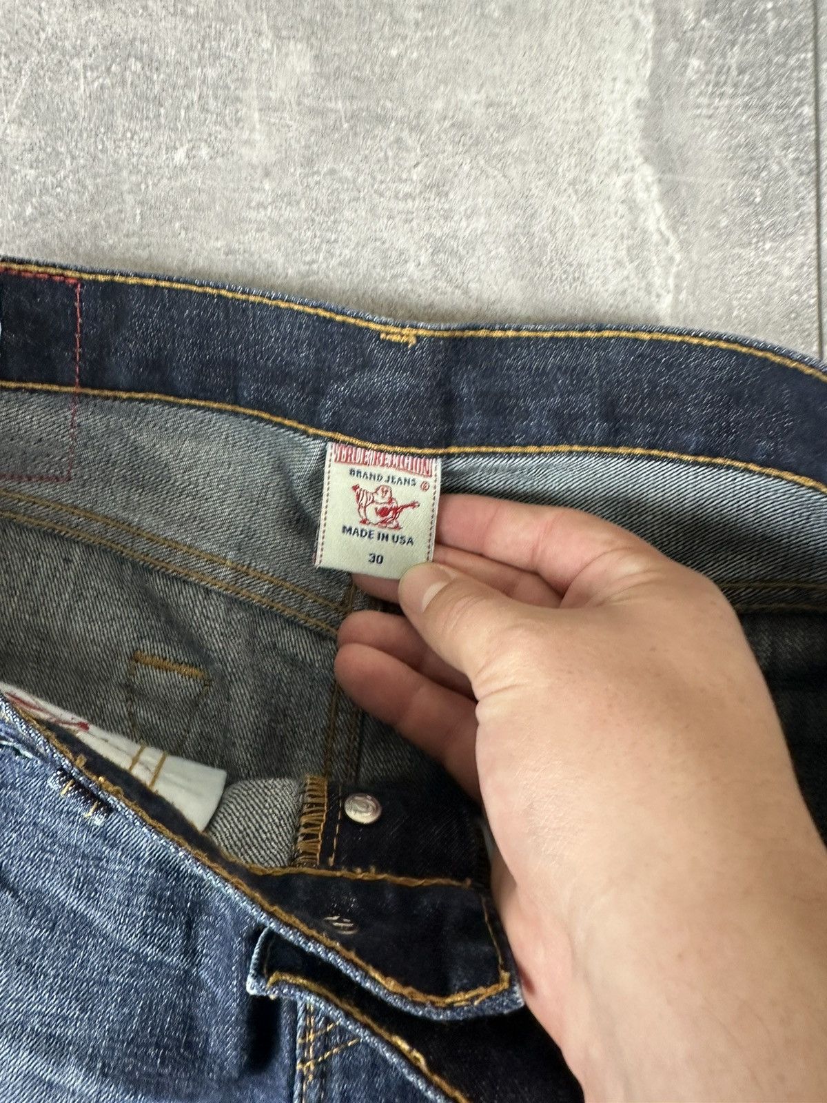 True Religion True religion Mens Japanese Selvedge Jeans Denim Pants Size US 30 / EU 46 - 16 Thumbnail