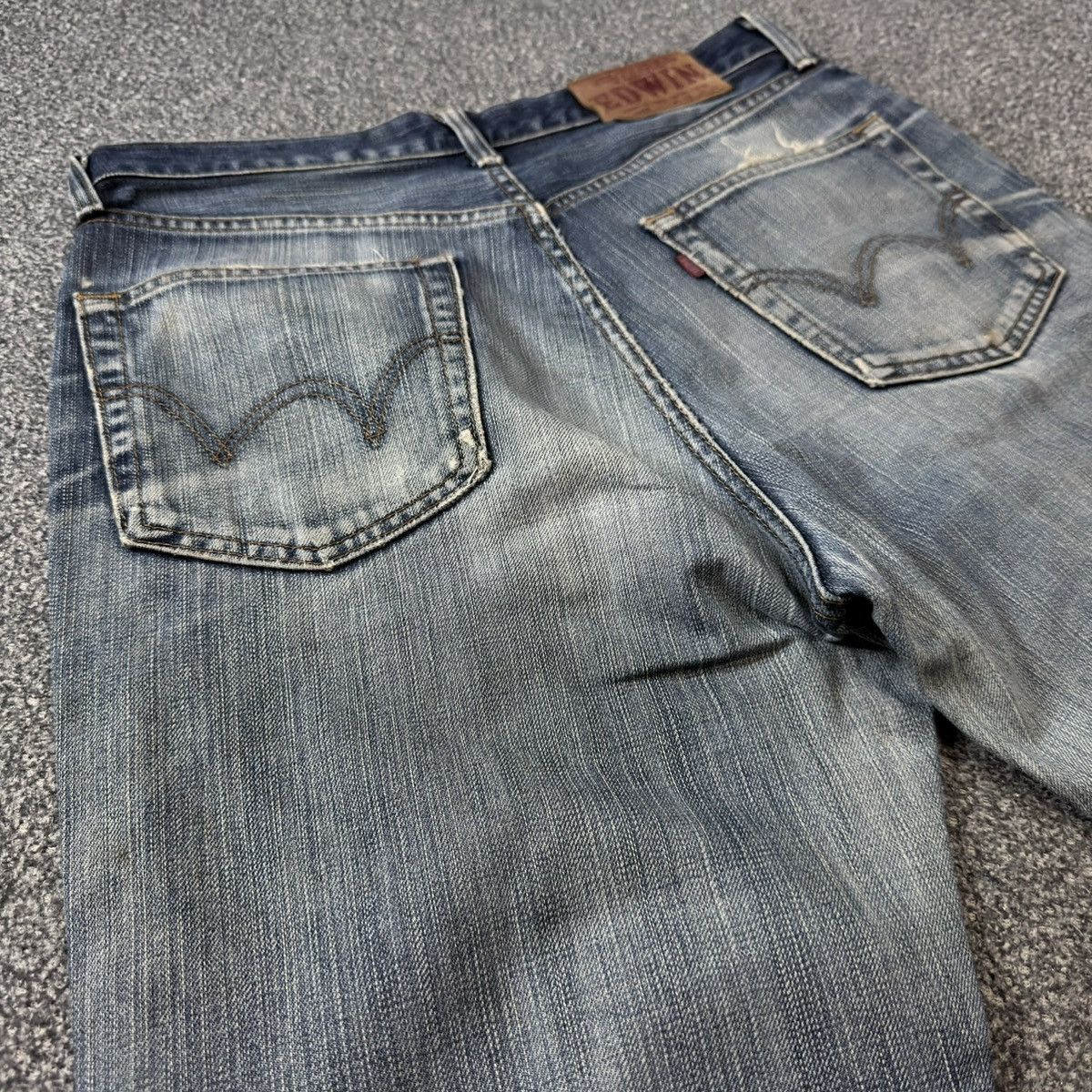 Edwin Archives Y2K Edwin 503 Faded Wash Straight Leg Denim Jeans Size US 32 / EU 48 - 10 Thumbnail